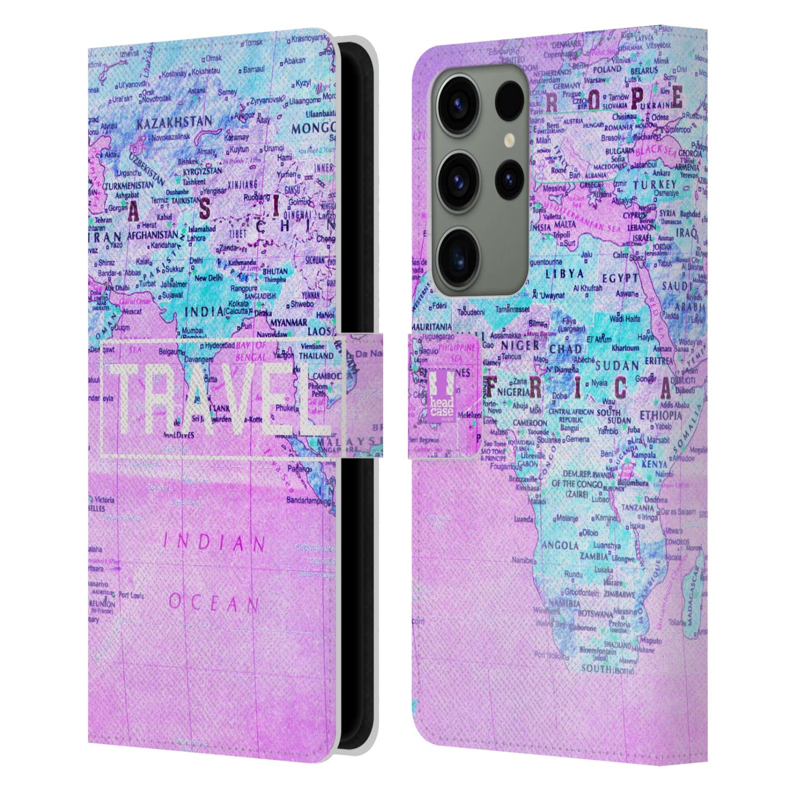 Coque portefeuille Samsung S23 Ultra 5G étui cuir rigide antichoc - 7