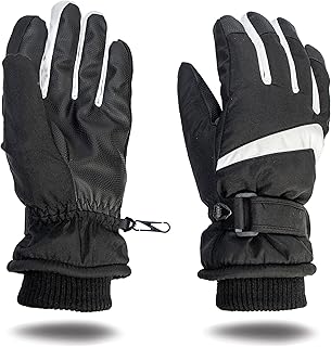 [Mud Bunny] アウトドアグローブ 防寒手袋 スキー 手袋 スキーグローブ - 防風袖口 スマホ対応 防水 防寒 手袋 タッチパネル手袋 滑り止め手袋 紛失防止結 登山 釣り 通勤通学 作業 冬用