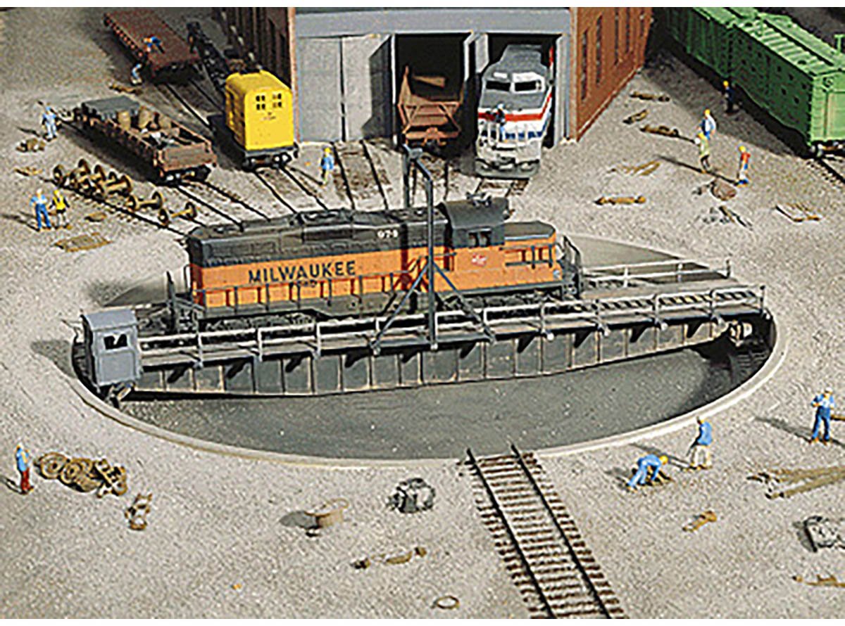 Amazon.com: Walthers Cornerstone 90' Turntable 933-3171 HO Scale