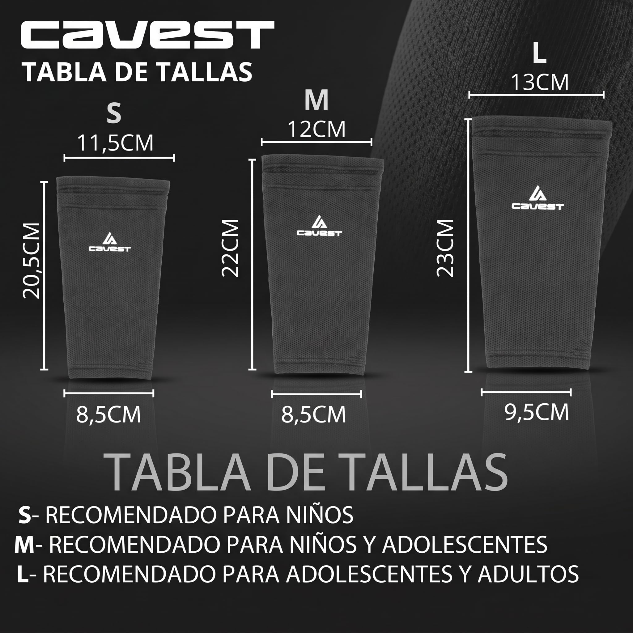 Cavest Sujeta espinilleras de futbol para niños y adultos. Medias con bolsillo para sujetar las espinilleras. Medias porta espinilleras futbol. Calcetines de futbol con bolsillo para las espinilleras.