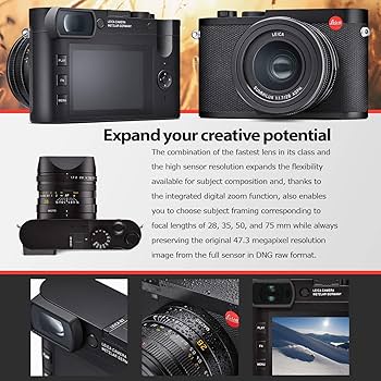 Amazon Canada: Leica Q2 Digital Camera with Summilux 28mm f