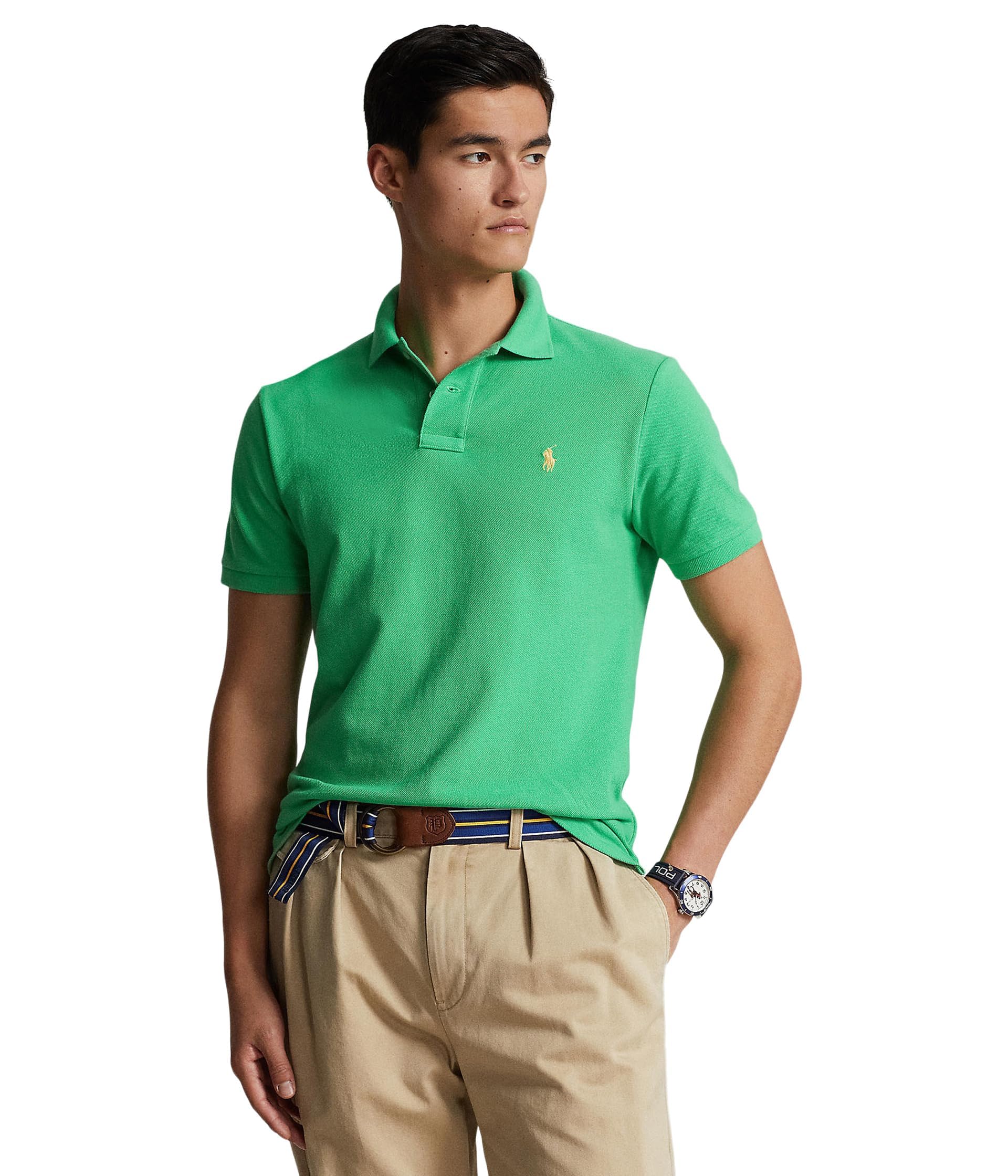 POLO RALPH LAUREN Classic Fit Mesh Polo Shirt