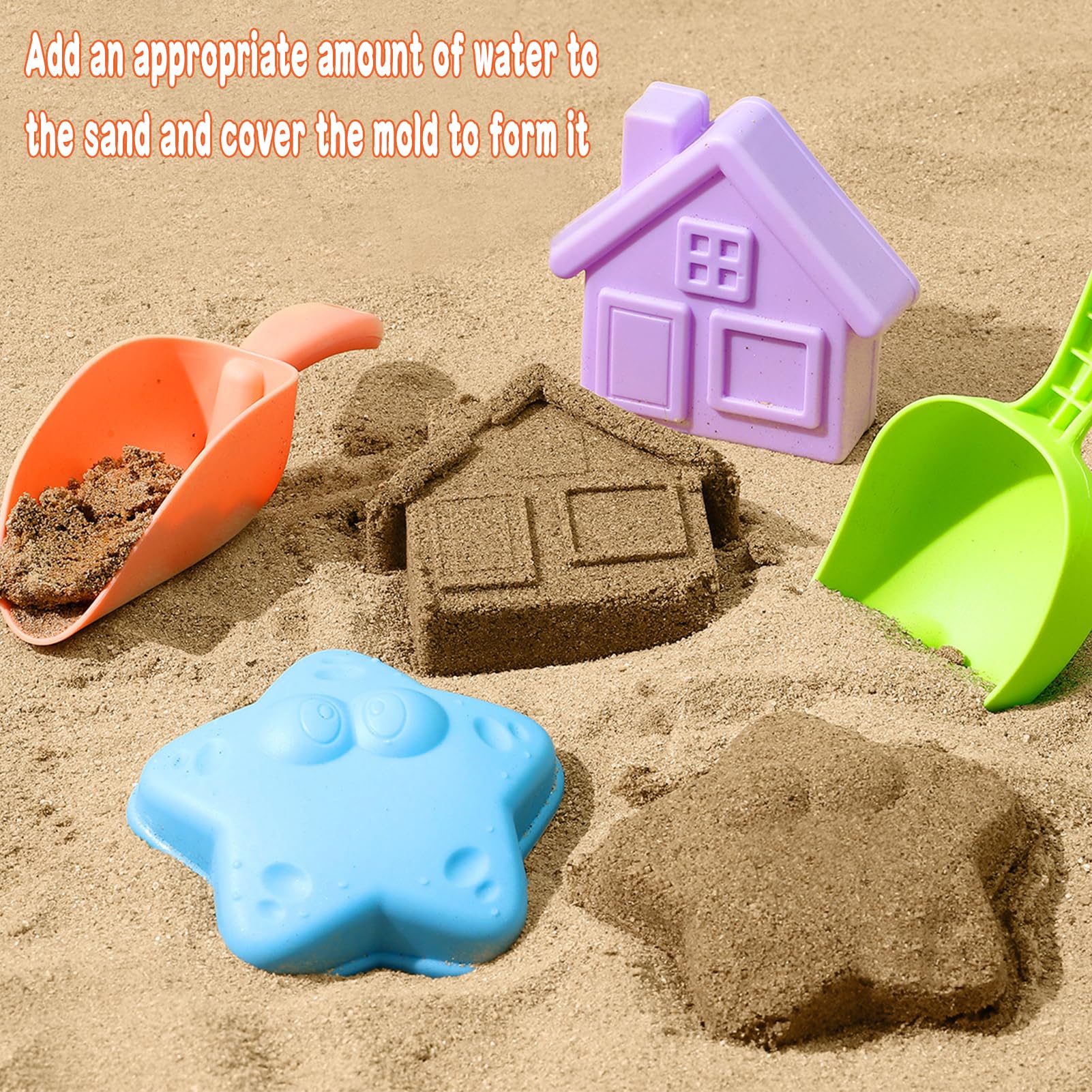 Set De 11 Juguetes De Playa Marypaty Para Niños - Cubo Plegable, Moldes De Arena Y Herramientas, Libres De BPA, Ideal Para 1-12 Años