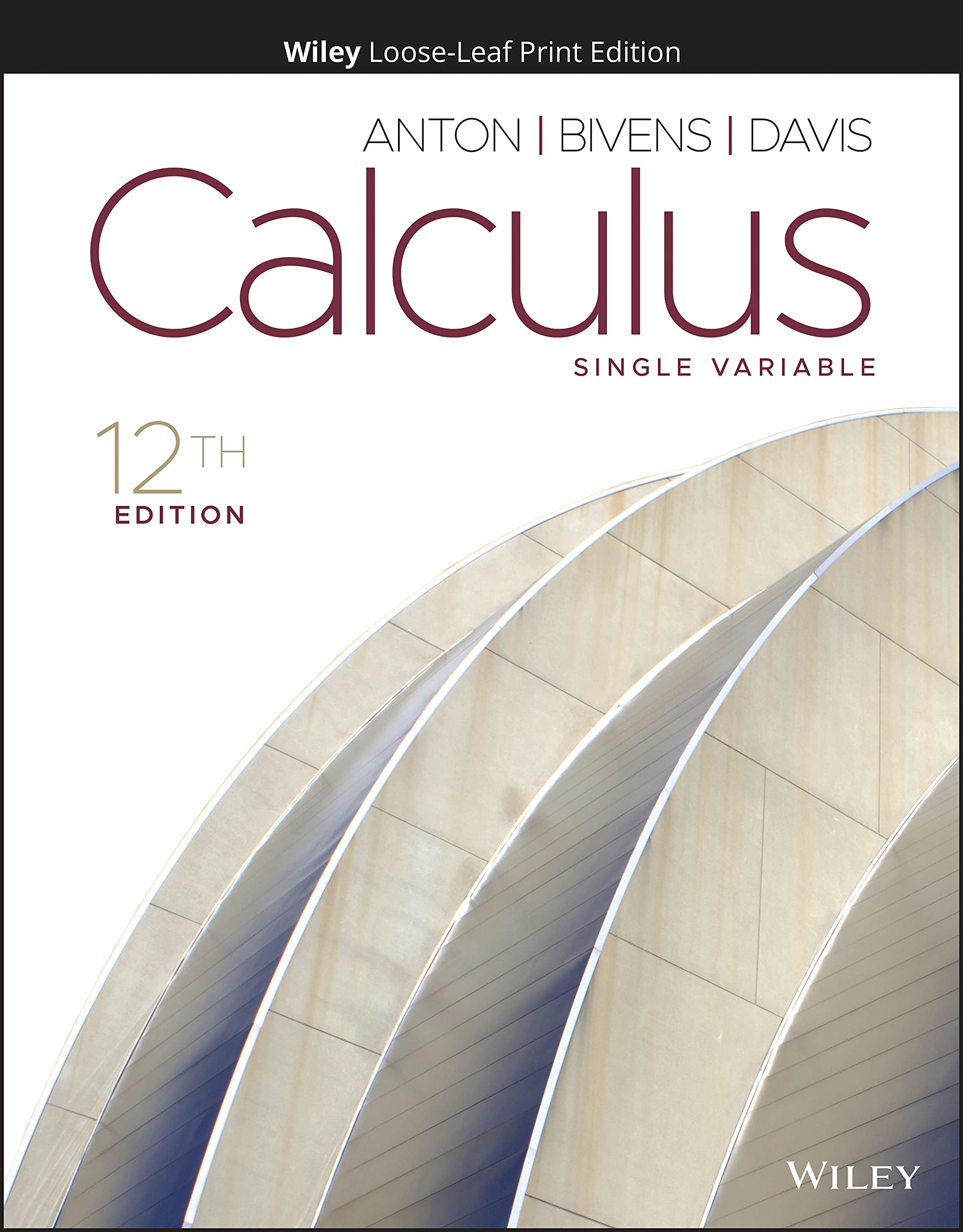 Calculus: Single Variable
