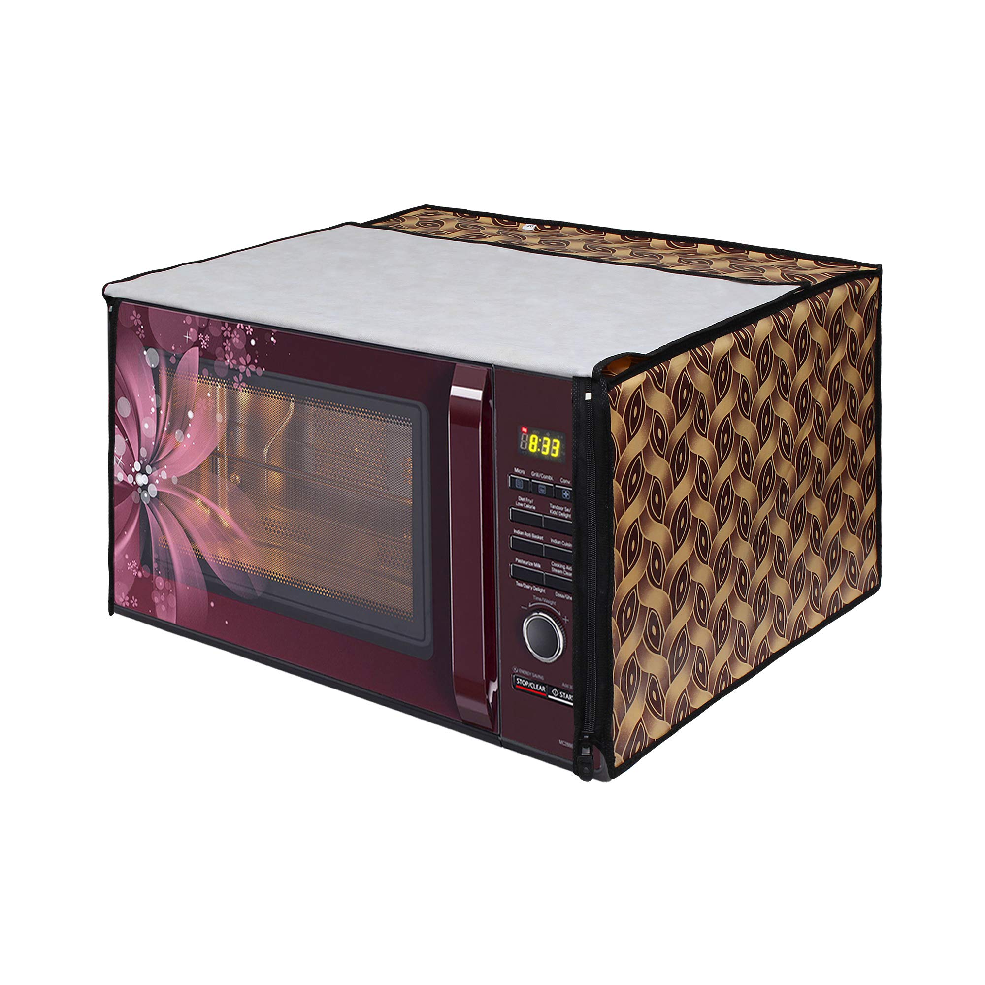 Lithara Printed Waterproof Microwave Oven Cover for LG 28L Model : MC2886SFU | Sams73 (Multicolor) (B081N6HZCF) Amazon Price History, Amazon Price Tracker