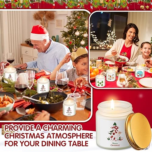 Miniatura 7 de 24 velas perfumadas cristianas a granel en tarro de 6.7 onzas, regalos cristianos, 8 oraciones de fragancia, velas religiosas de la Biblia, regalo