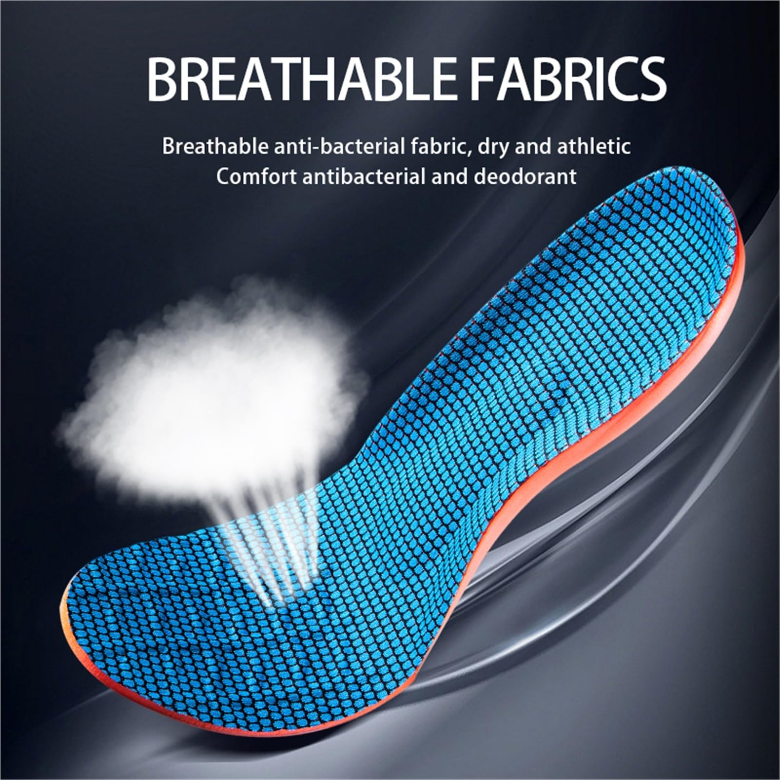 Plantillas Altura Hombre Plantillas deportivas elásticas for zapatos con tecnología de suela que absorbe los impactos y transpirables for correr(35-36)