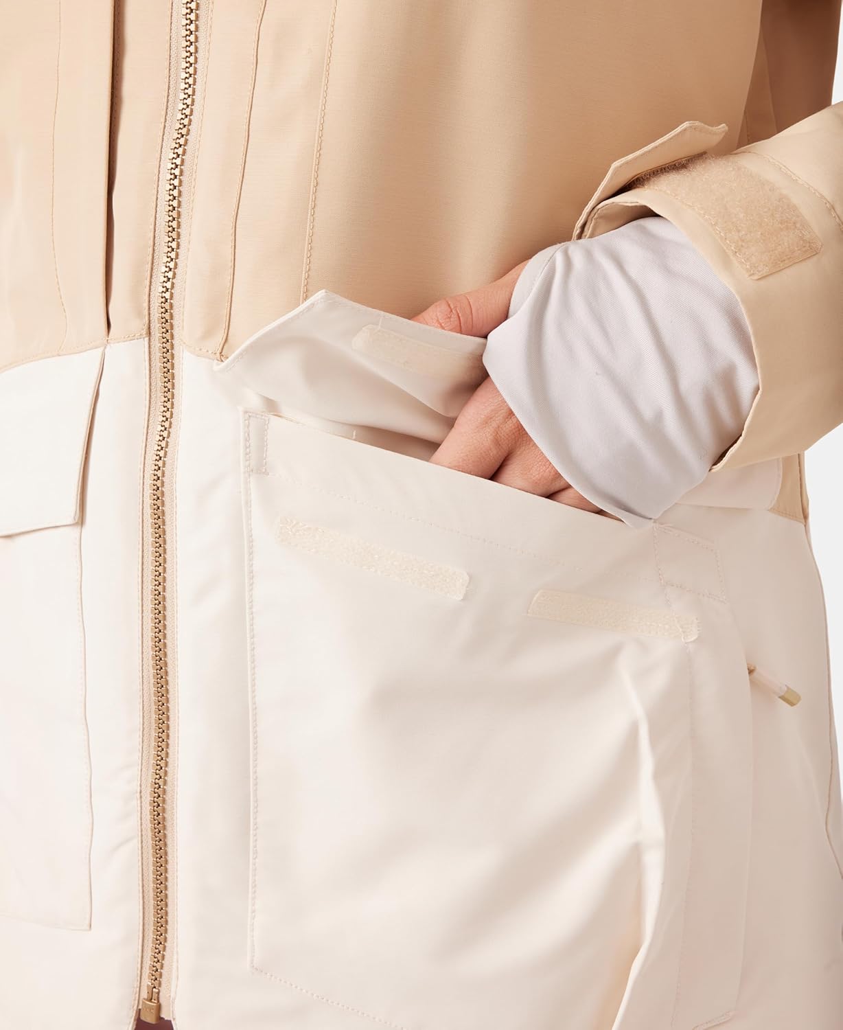 Roxy Women's Incline Parka Jacket – 15k Waterproof, Insulated, Pfas-free, Hydrosmart Collar - Image 11