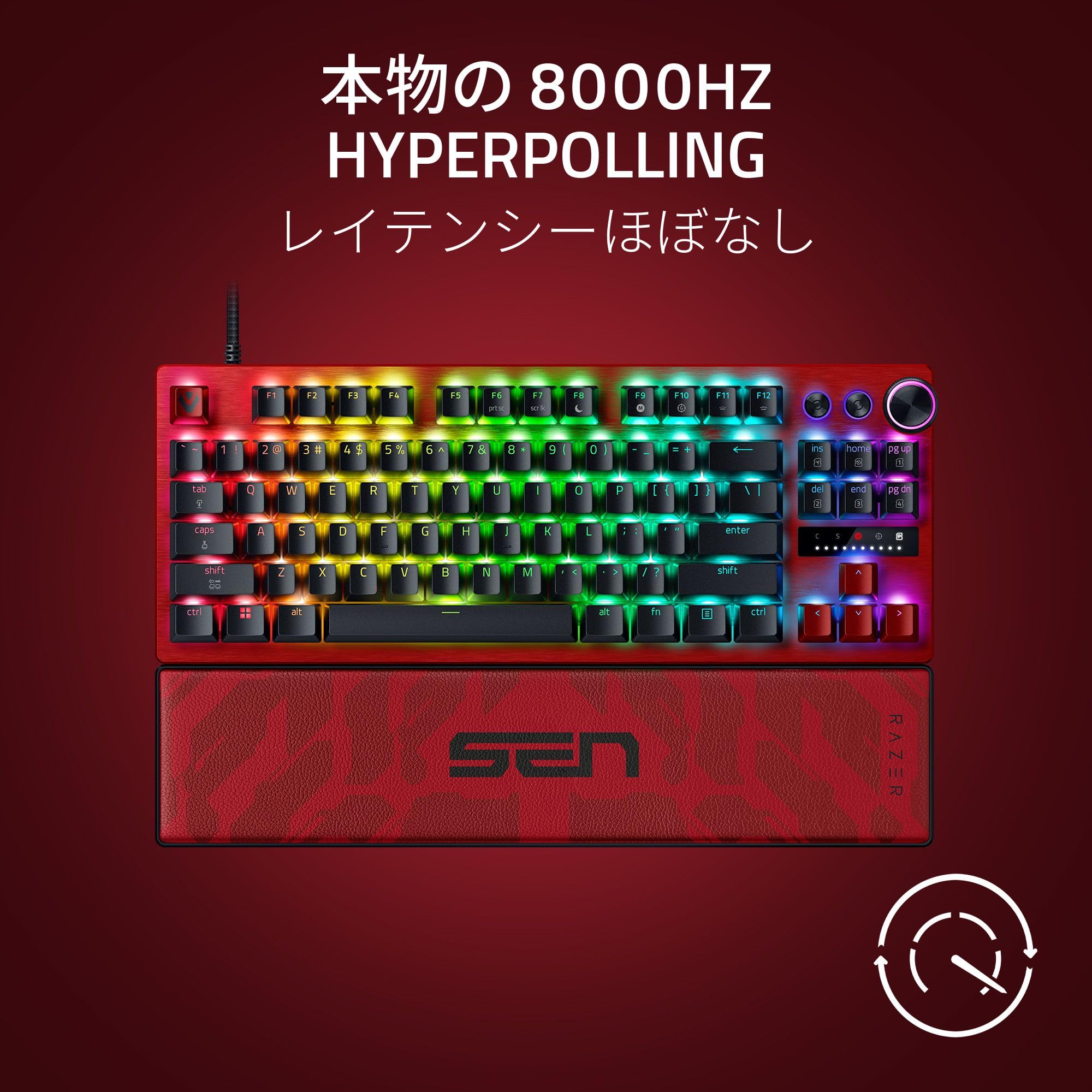 Amazon.co.jp: Razer Huntsman V3 Pro Tenkeyless 8KHz Sentinels