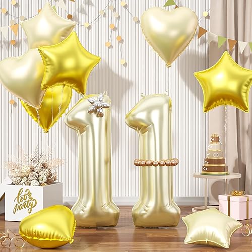 Miniatura 68 de Globos rosa pastel 25, juego de globos rosa bebé número 25, globo de papel de aluminio con estrella y corazón rosa con globo largo para mujeres y