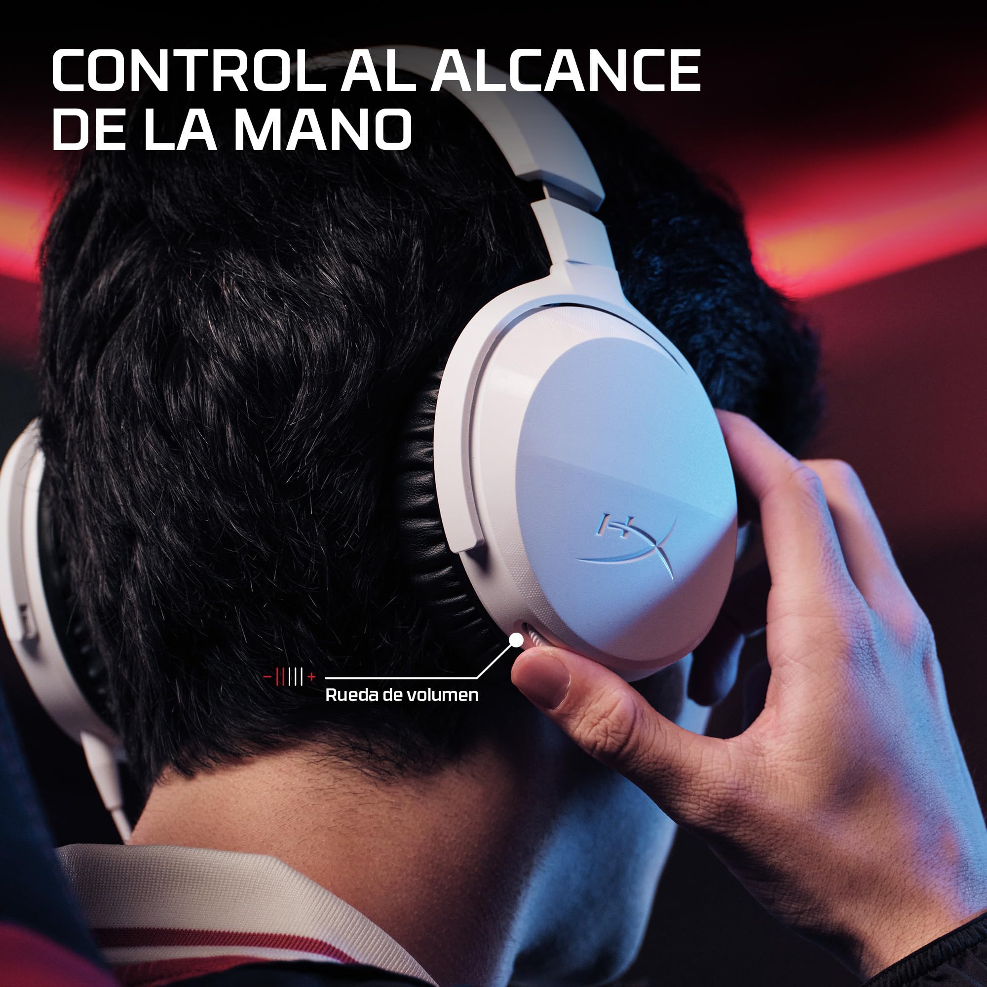 HyperX Cloud Stinger 3 Auriculares Gaming con Cable para PC | Jack 3.5 mm, Controladores de 50 mm, Micrófono con Cancelación de Ruido, Diadema Ajustable, Negro
