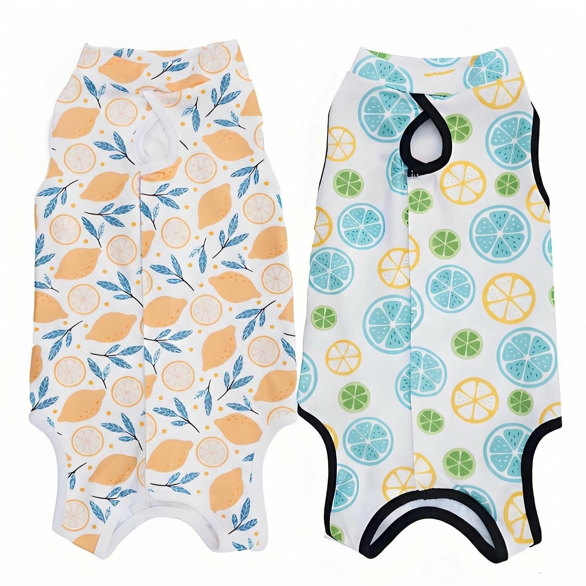 2PCS Cat Recovery Suit, Cat Clothes, Cat Surgery Recovery Suit
