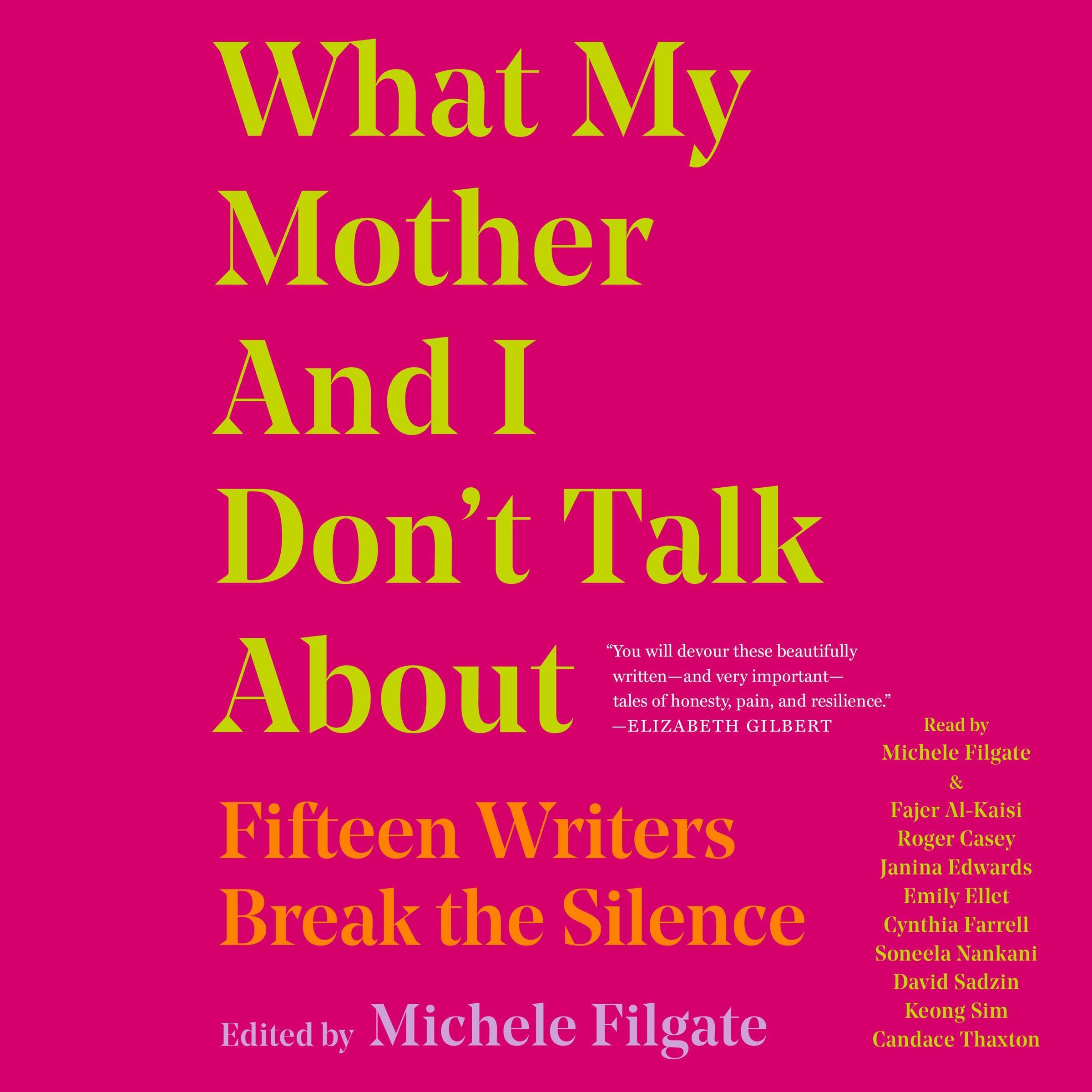 Cover art for What My Mother and I Don't Talk About