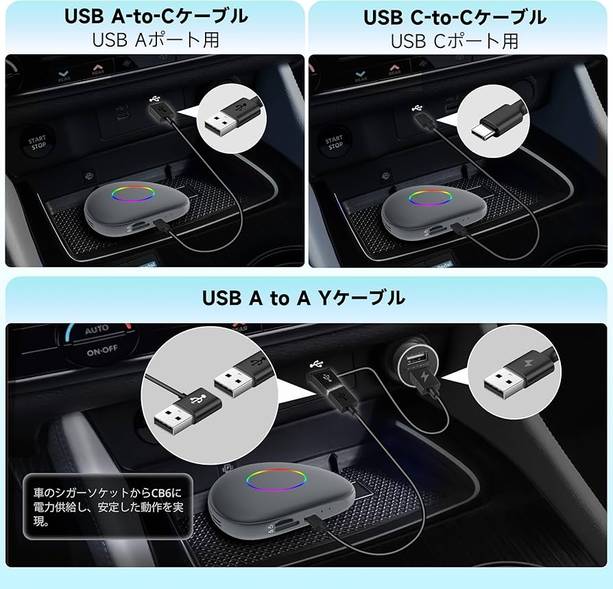 Amazon.co.jp: ATOTOOUT CarPlay AI Box (8GB+128GBモデル