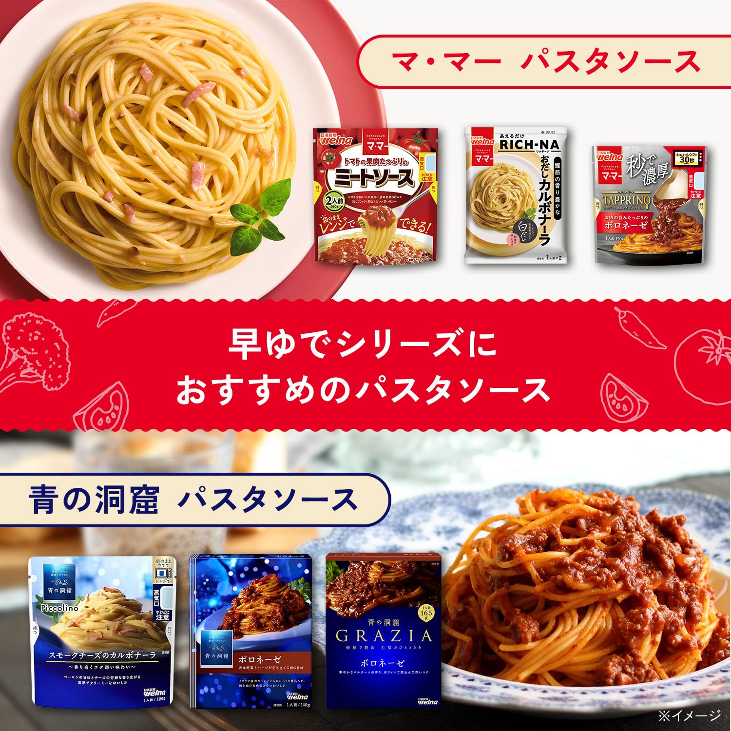 Amazon.co.jp: マ・マー 早ゆで 4分 スパゲティ 長さ 2/3サイズ 1.8mm