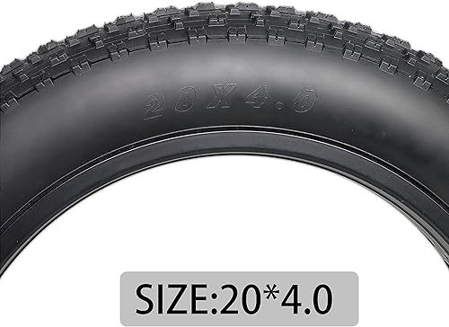 Miniatura 6 de MOHEGIA Fat Bike Tire: 20x4.0/26x4.0 inch Fat Tire,High-Performance and All-Terrain Folding Replacement MTB Bicycle Tire with Street or Trail Riding