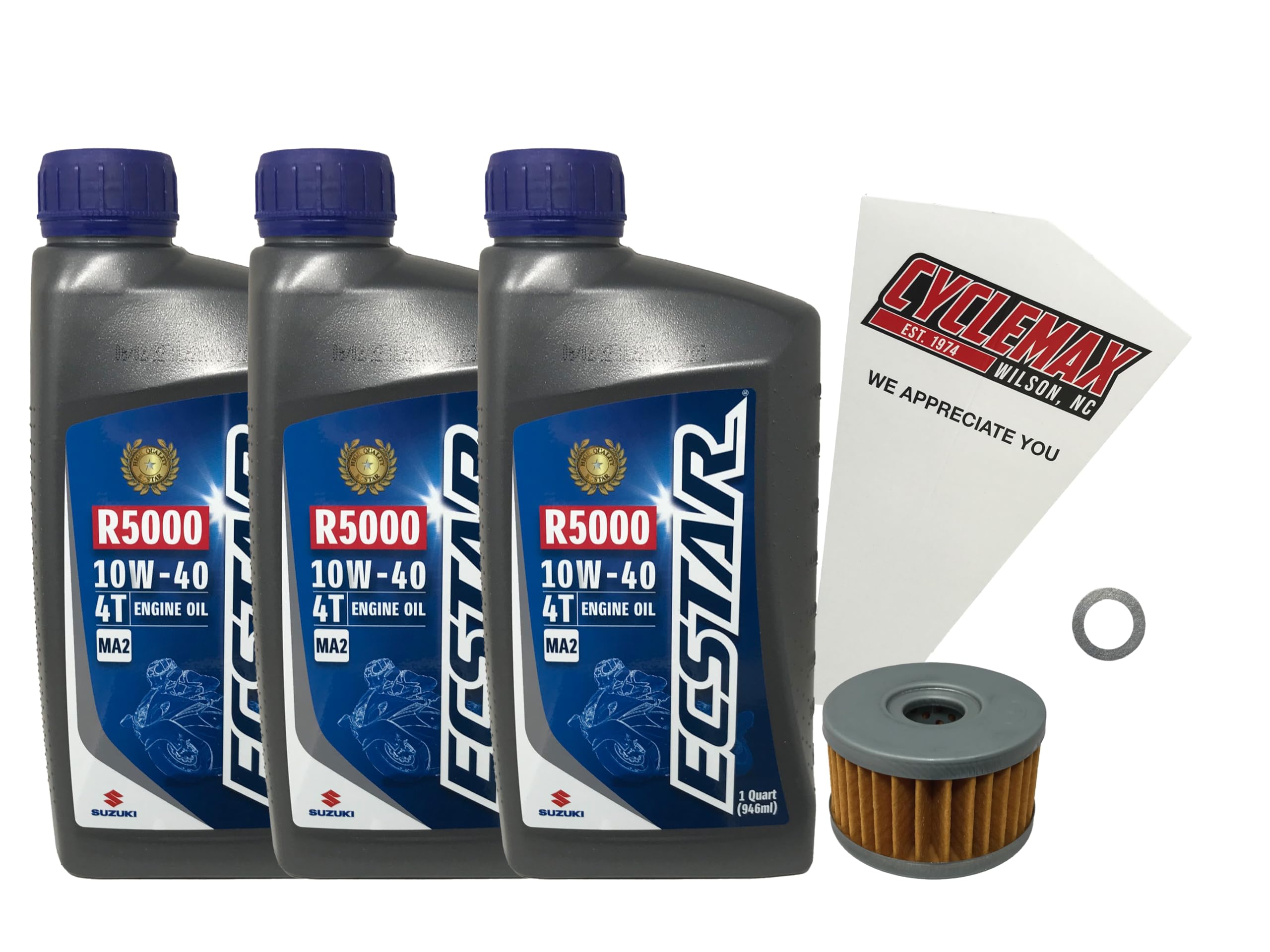 メンテナンス SUZUKI  sx650R2 Amazon.com: Cyclemax Genuine OEM Standard Oil Change Kit