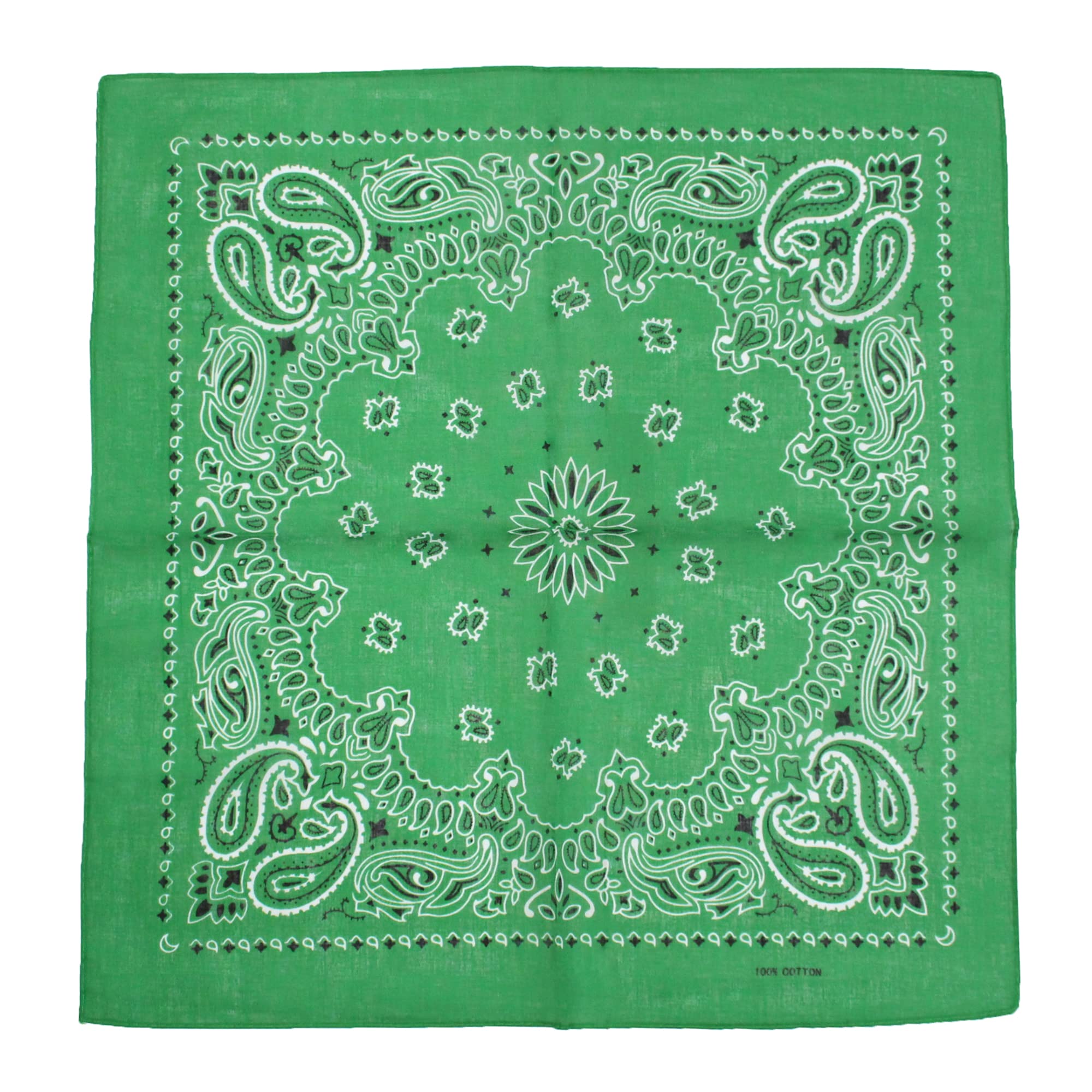 Zac's Alter Ego Alternative Retro Paisley Cotton Bandana/Neckerchief/Headtie/Face Mask