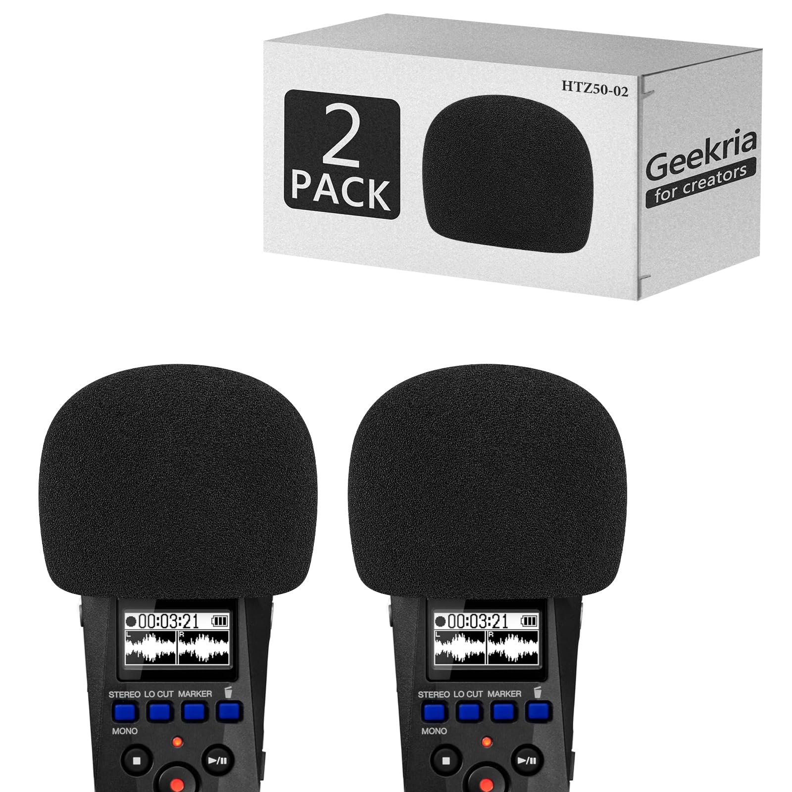 Amazon.com: Geekria for Creators Foam Windscreen Compatible with