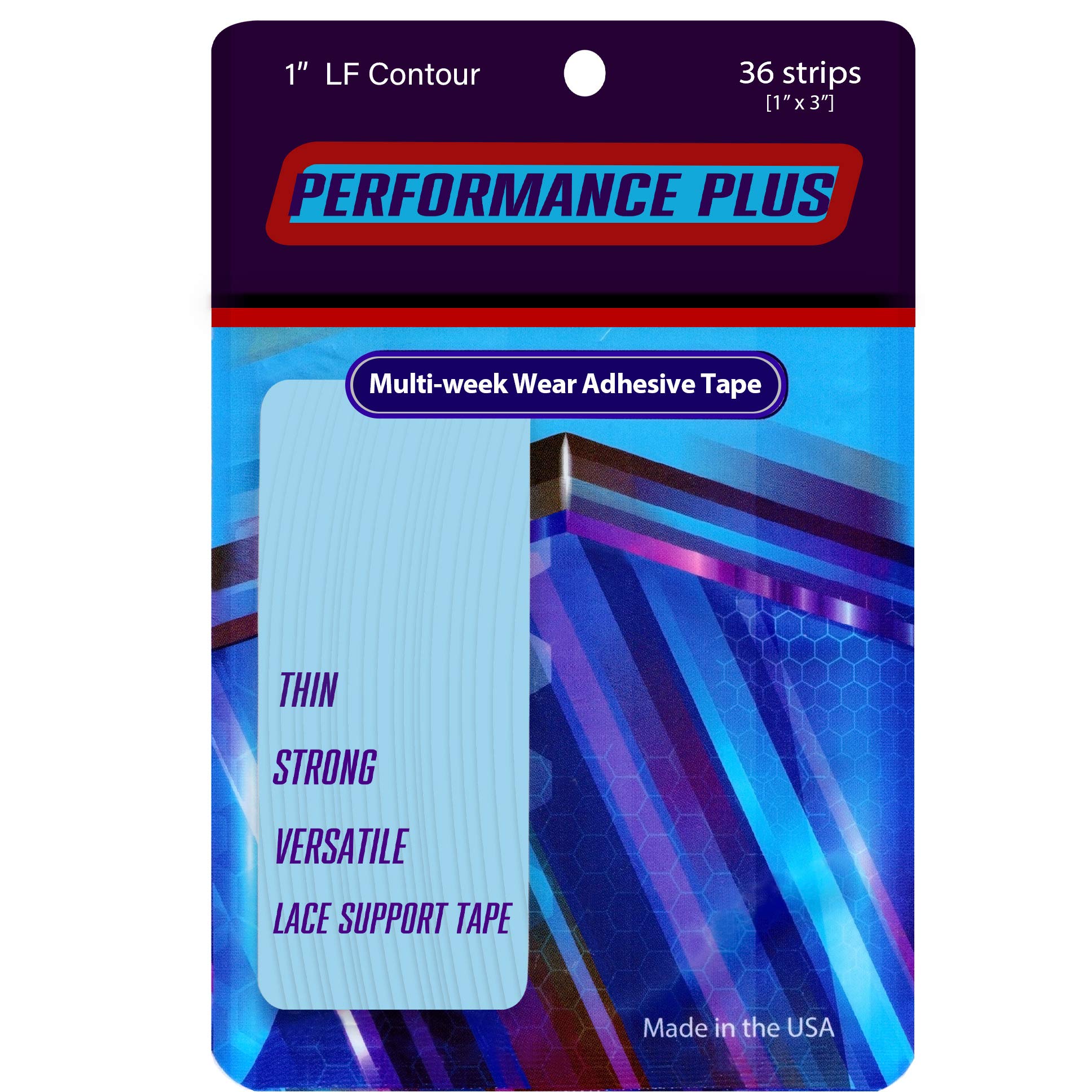 Truetape True Tape Performance Plus Protez Saç Bandı Oval (1'' LF - 2,5cm x 7.5cm) 36 Adet