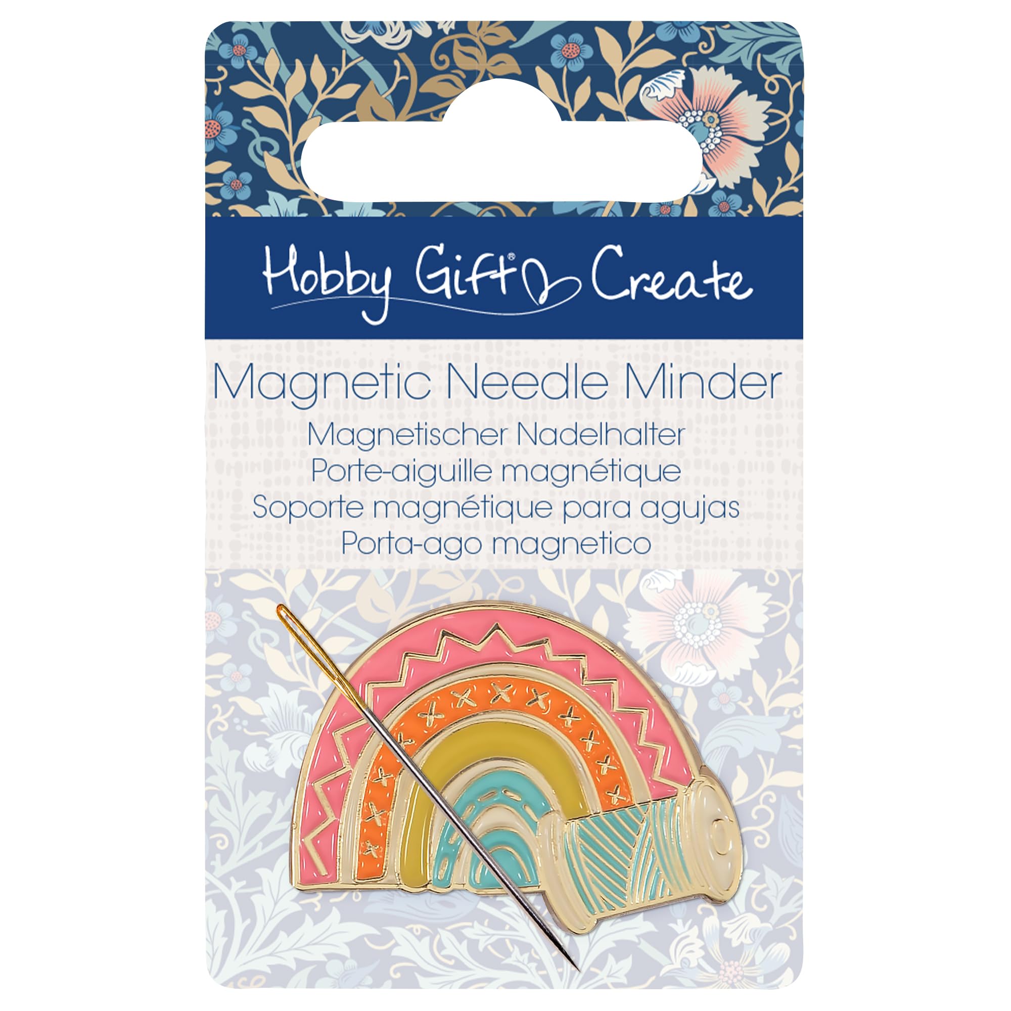 Hobby Gift Magnetic Needle Minder, Cross Stitch Accessories - Rainbow