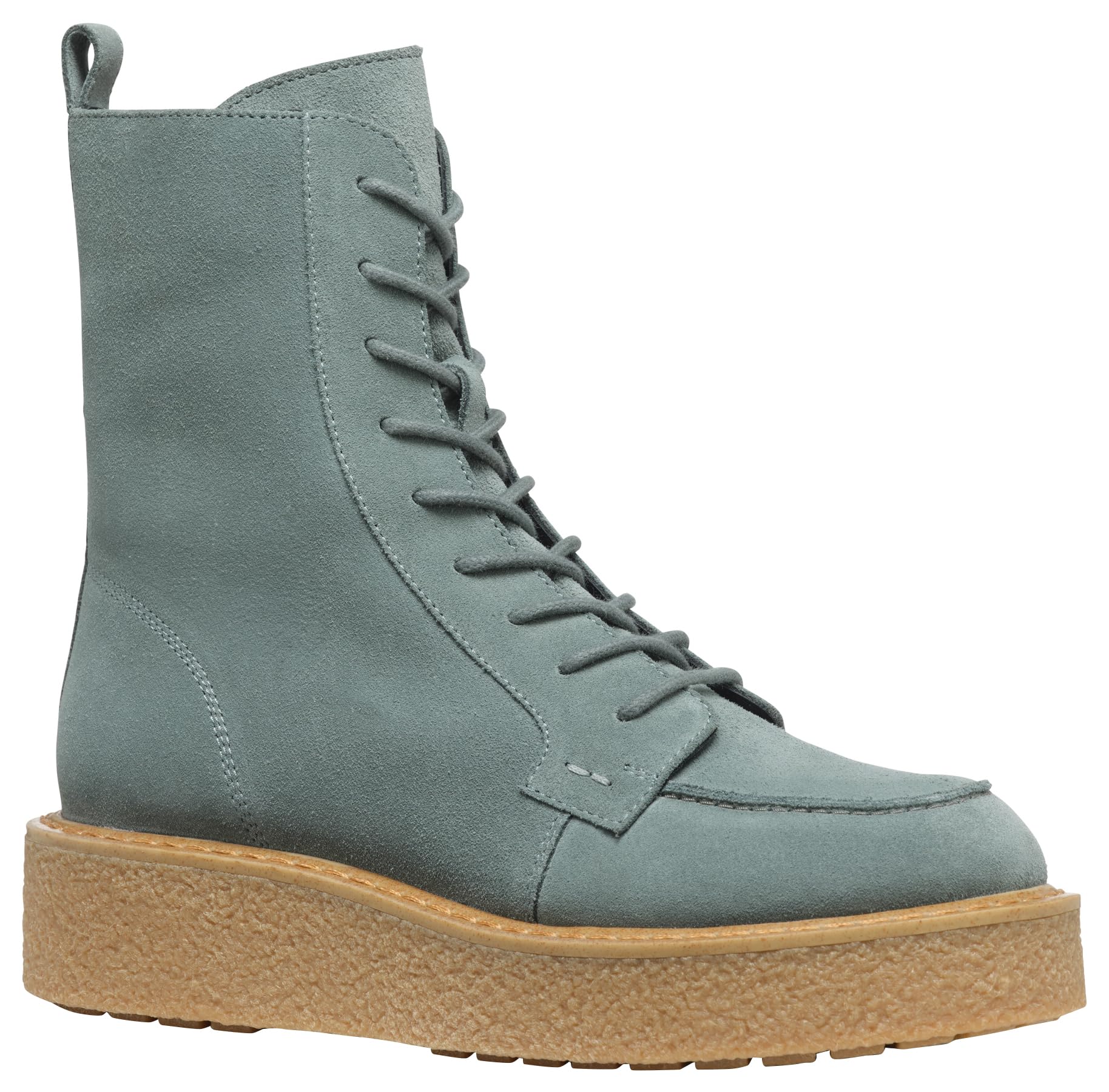 Geox Women's D Elidea BAnkle Boot, Sage, 5 UK