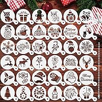 Vista 16 de JULBEAR 36 Piezas de Plantillas Reutilizables para Galletas del Día de la Madre y del Día del Padre, Moldes para Tartas, Herramientas