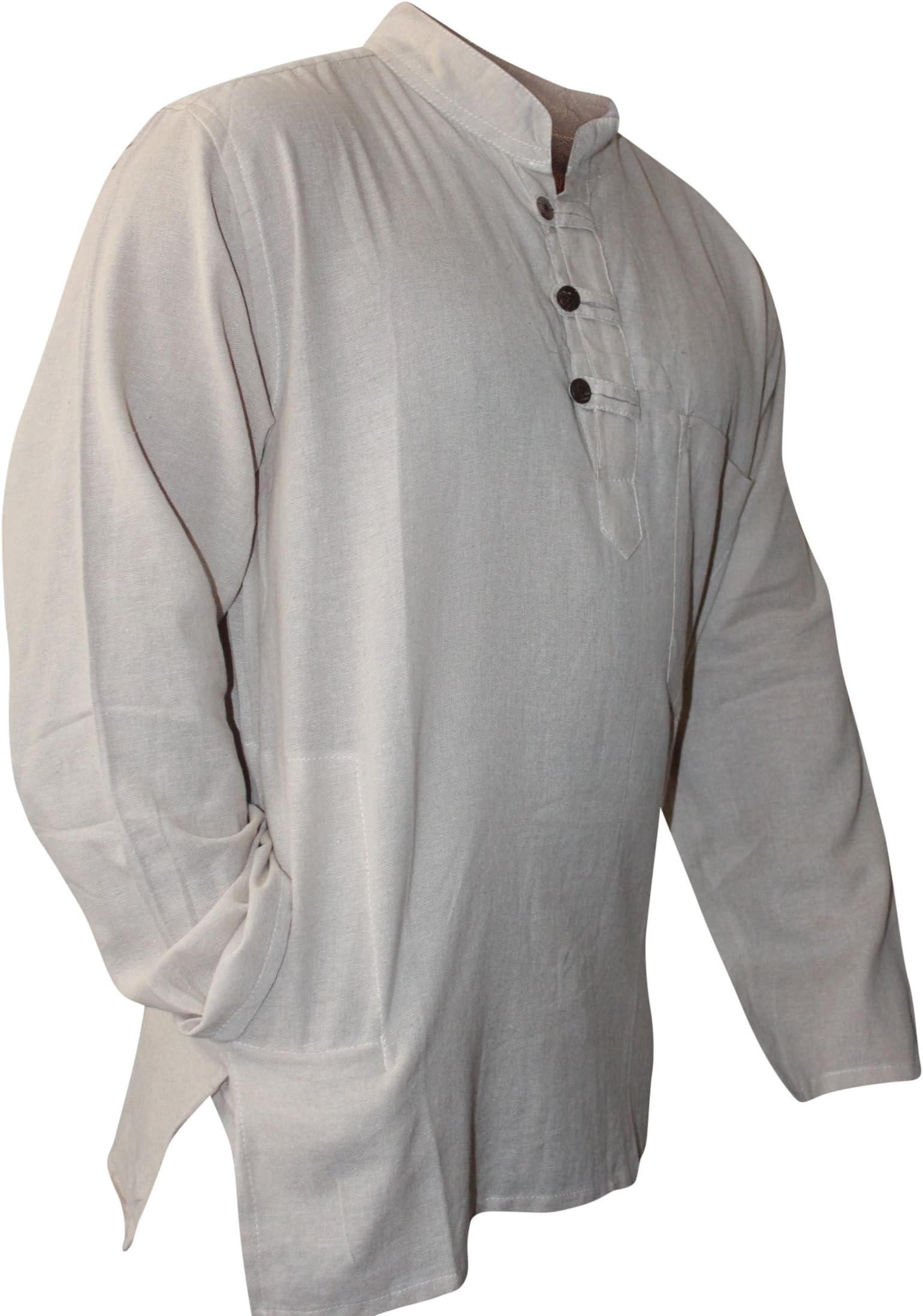 Plain Grandad Shirt