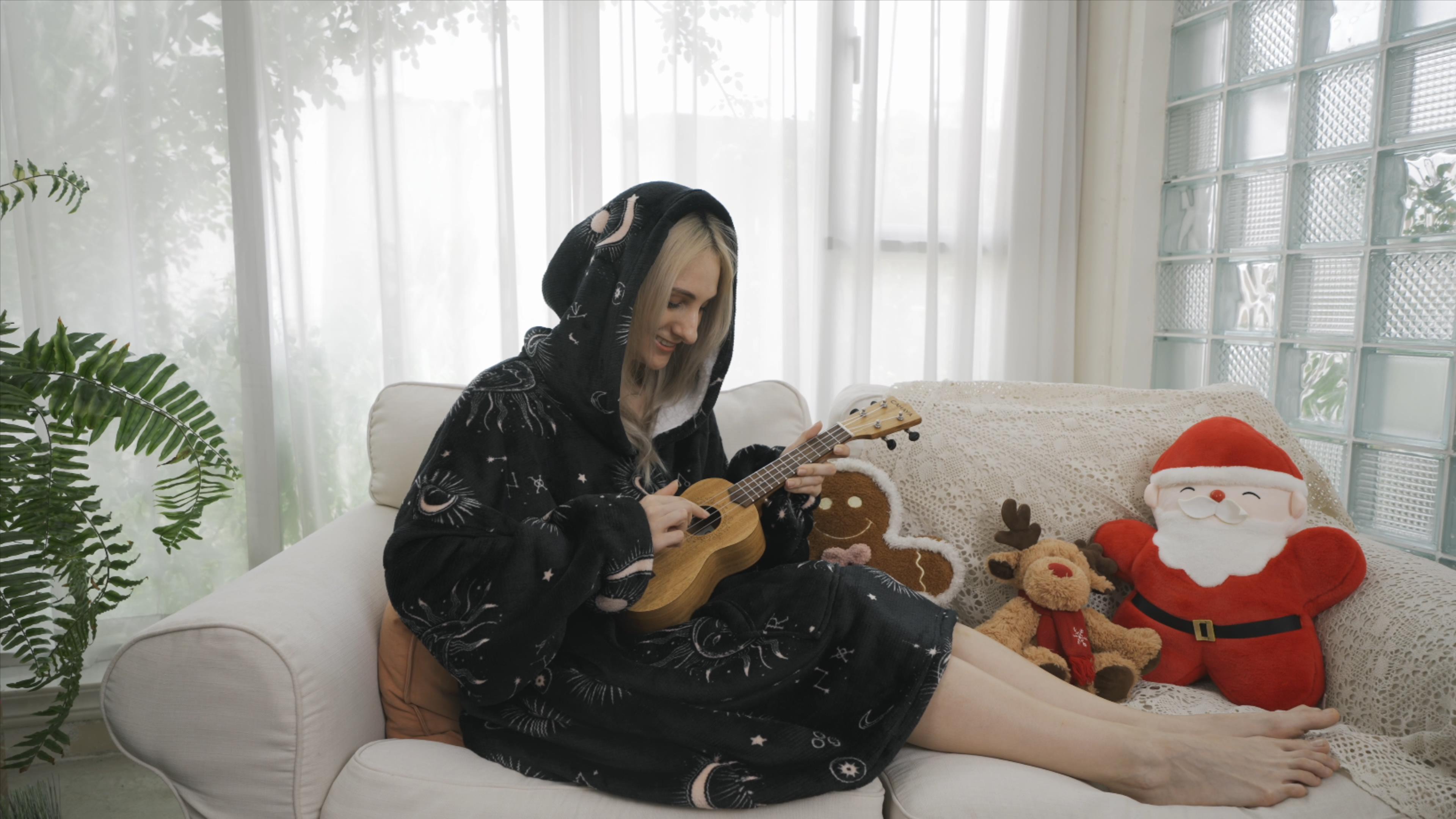 Amazon.com: Mewkou Wearable Blanket Hoodie for Adult,Oversized 