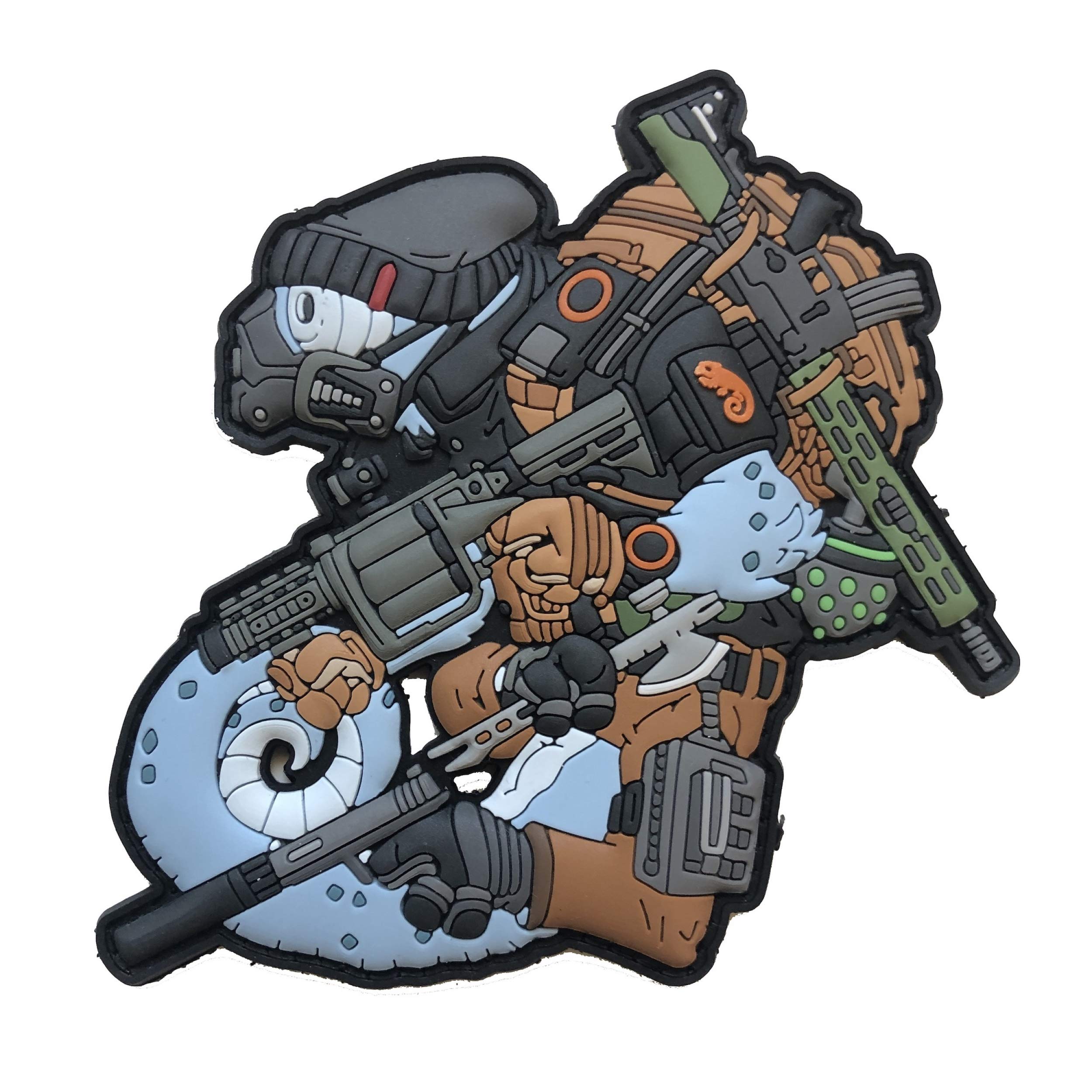 Chameleon Legion Agent Division Soldier Patch