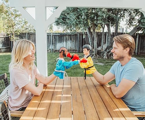 Miniatura 7 de Rocky Reachers Rocky Balboa - Marioneta de boxeo de 13 pulgadas | Coleccionables de películas retro de los 80