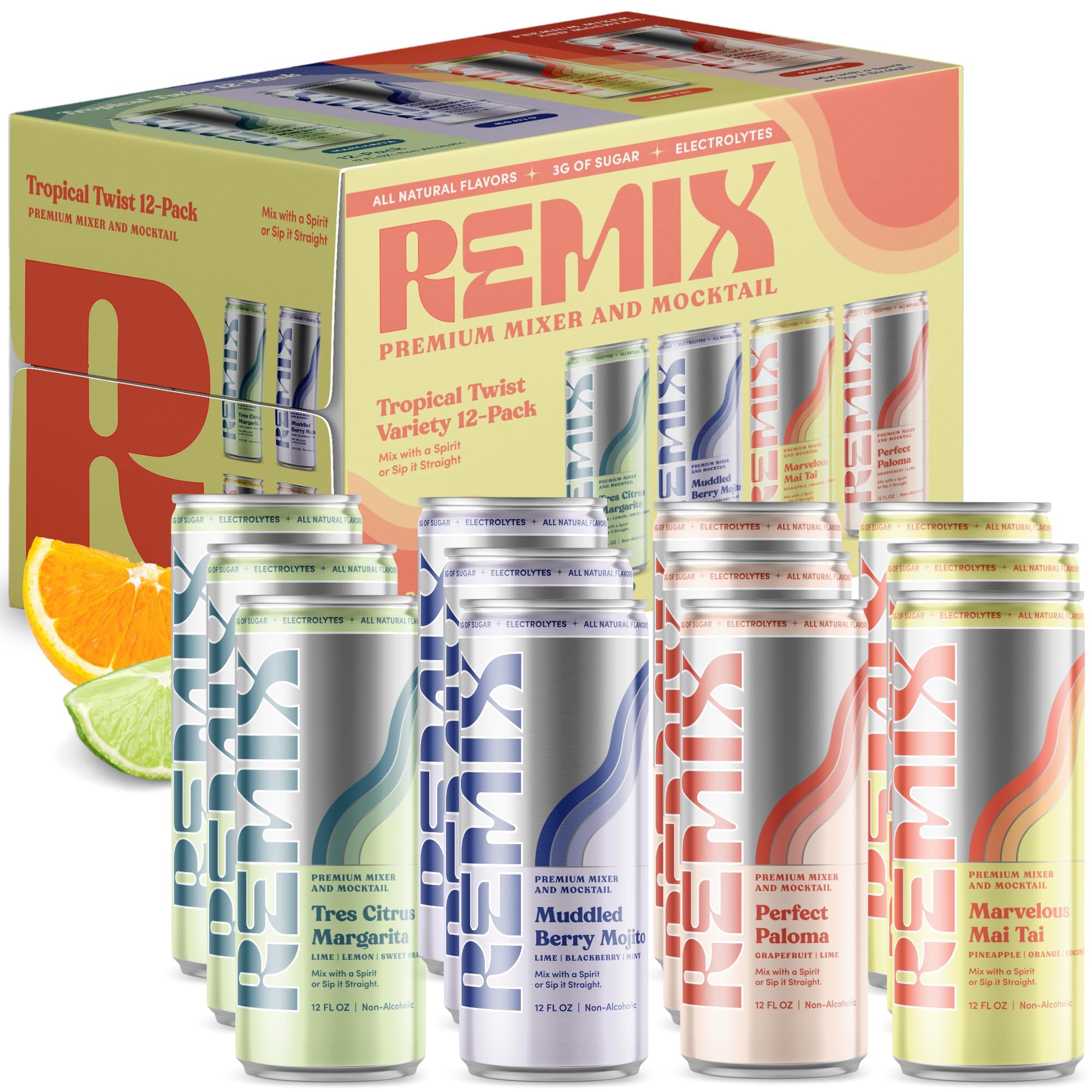 Amazon.com: Remix Non-Alcoholic Drinks & Mocktails - Alcohol