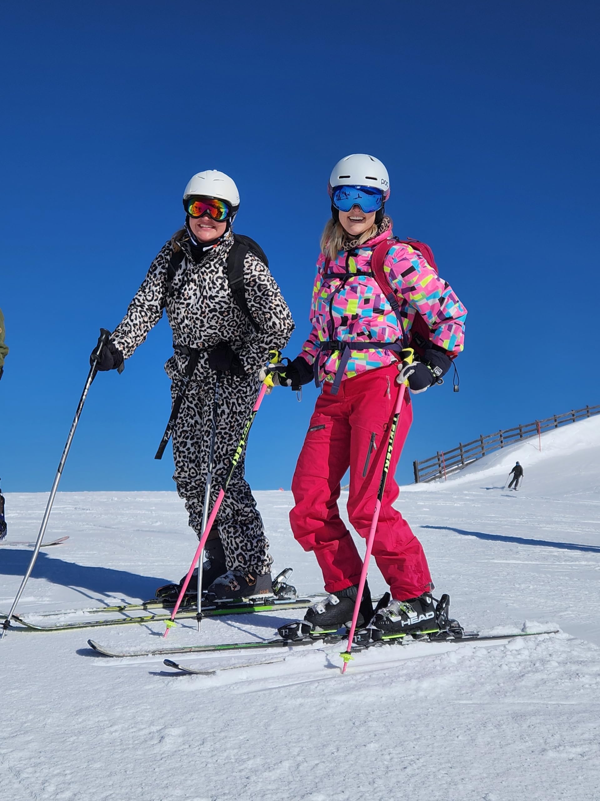 Skijacke Disco - 80'er Jahren Neon Print - Winterjacke - Wasser- und Winddicht - Unisex - Print - Größe S-XXL