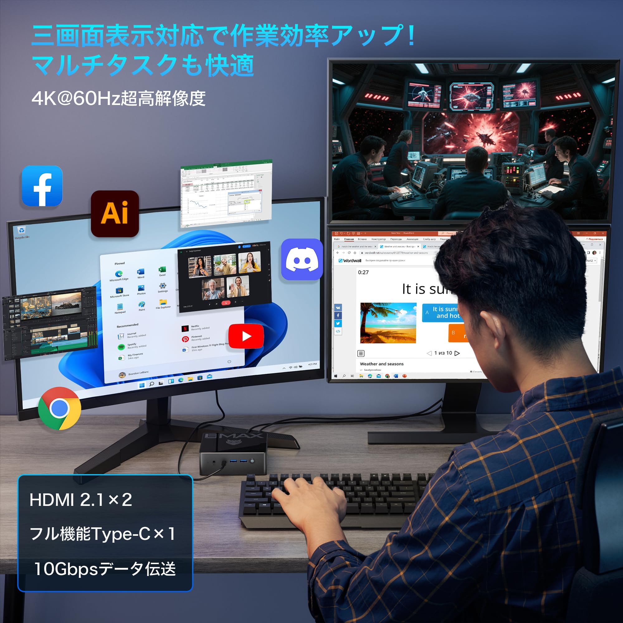 ミニpc N150 最新第13世代初登場　BMAX ミニpc 最新 ミニpc N150 最新第13世代初登場 BMAX ミニpc 最新 Amazon.co.jp: 【