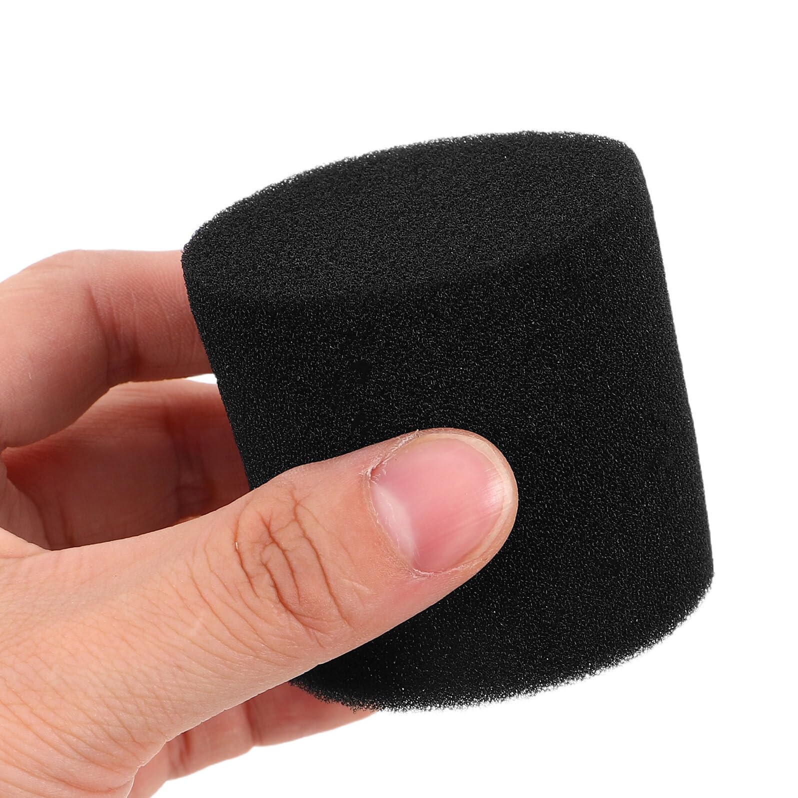 Lot de 4 Bouchons en Éponge Haute Densité pour Évent de Caisson de Basses 53x50mm, Contrôle du Bruit Bourdonnement pour Enceintes Audio à Domicile