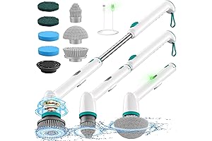 Best Spin Scrubber Brush with Long Handle