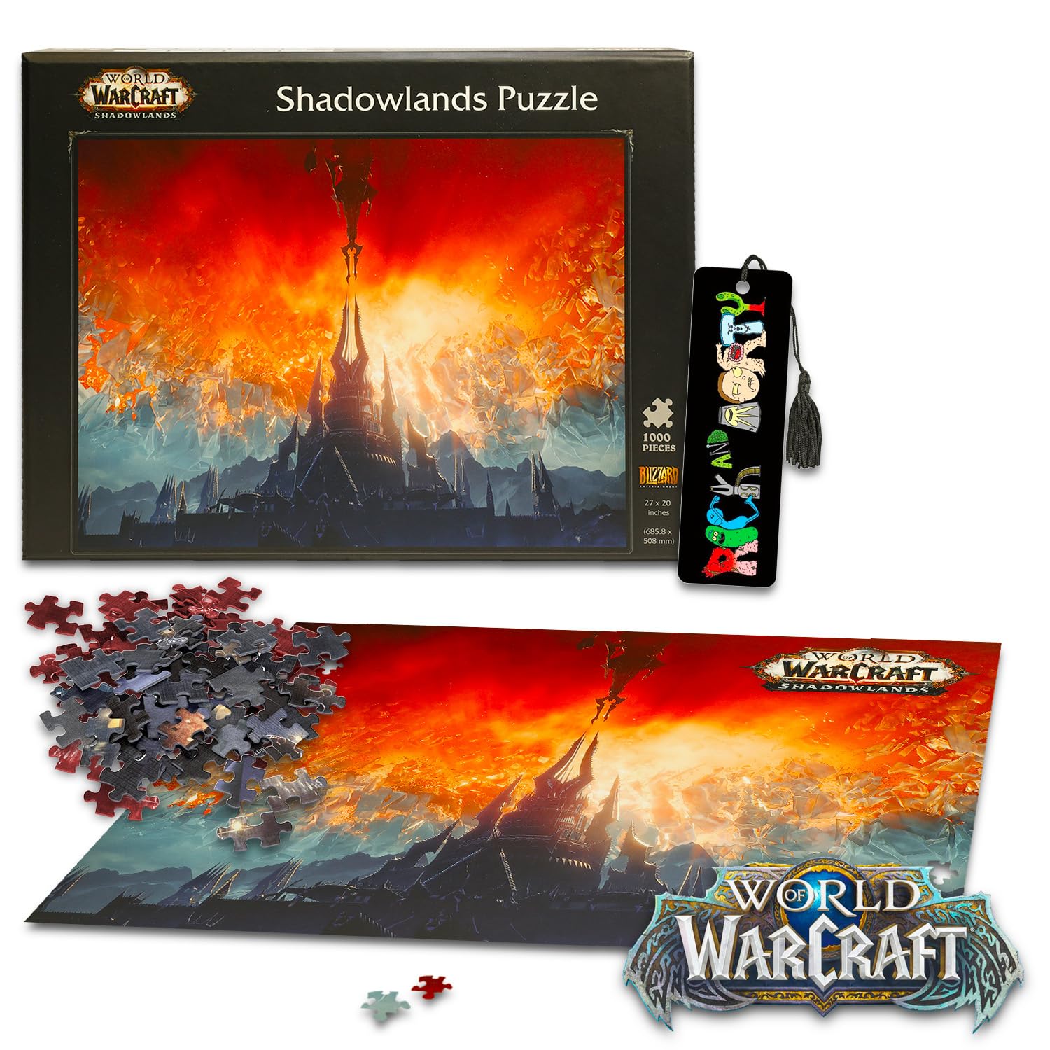 World of Warcraft Puzzle for Adults - Jigsaw Puzzle Bundle With