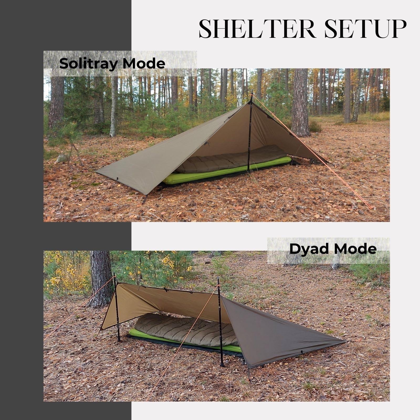 onewind Tente de douche portable ultra légère pour camping | Avec poteau, tente de toilette portable, tente de salle de bain, vestiaire pour extérieur, camping, randonnée, randonnée