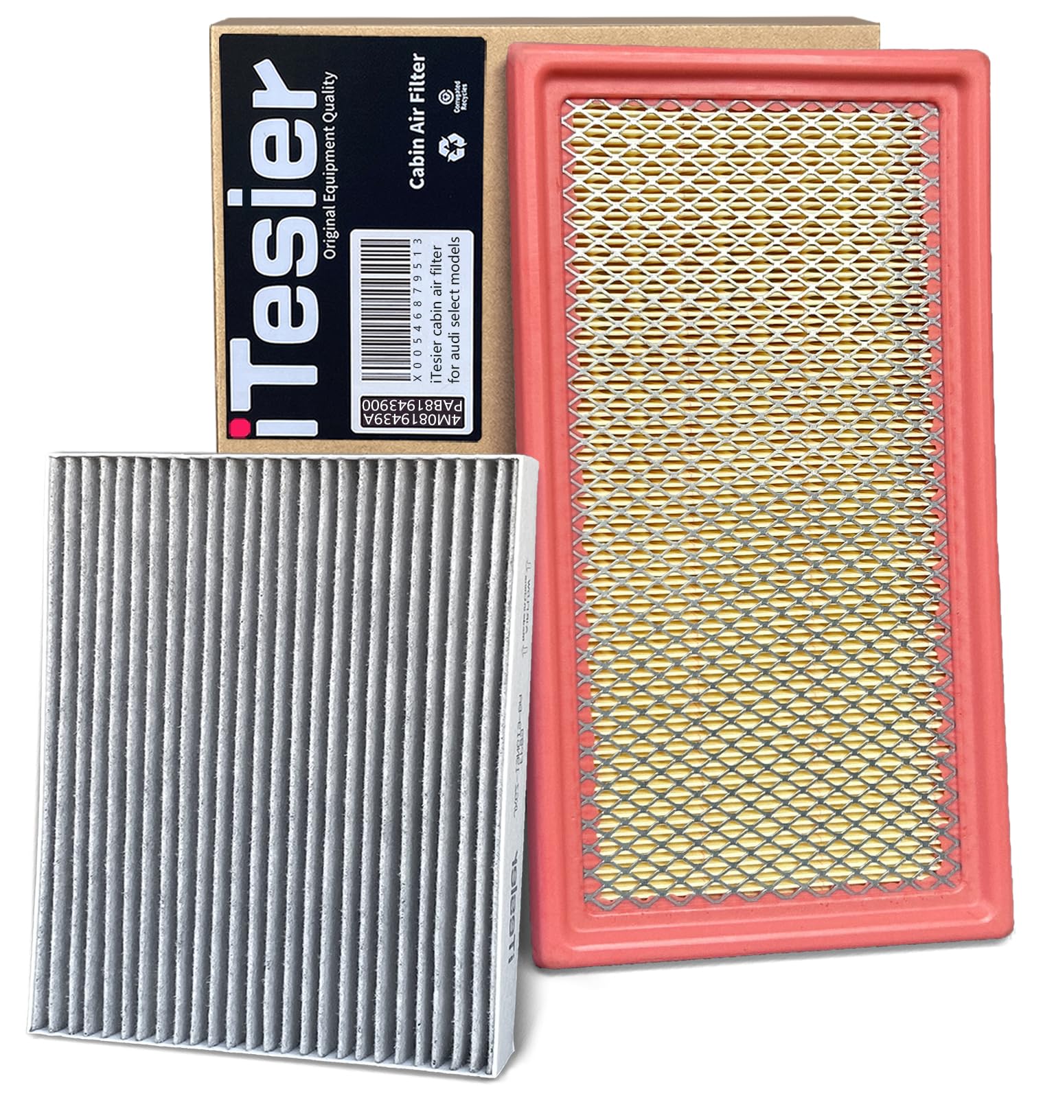 Photo 1 of ITESIER Cabin and Engine Air Filter Kit for Ford Explorer (2020-2024)