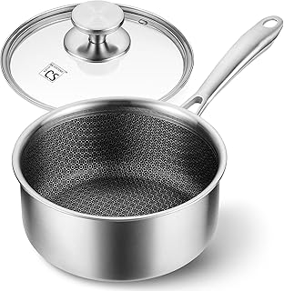 KOCH Hybrid Nonstick Stainless Steel Sauce Pan