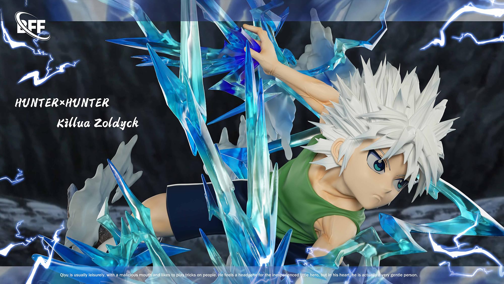 hunter×hunter キルア＝ゾルディック ガレキ ガレージキット X⑥ Amazon.co.jp: キルア・ゾルディック フィギュア 1/6スケール 塗装済み
