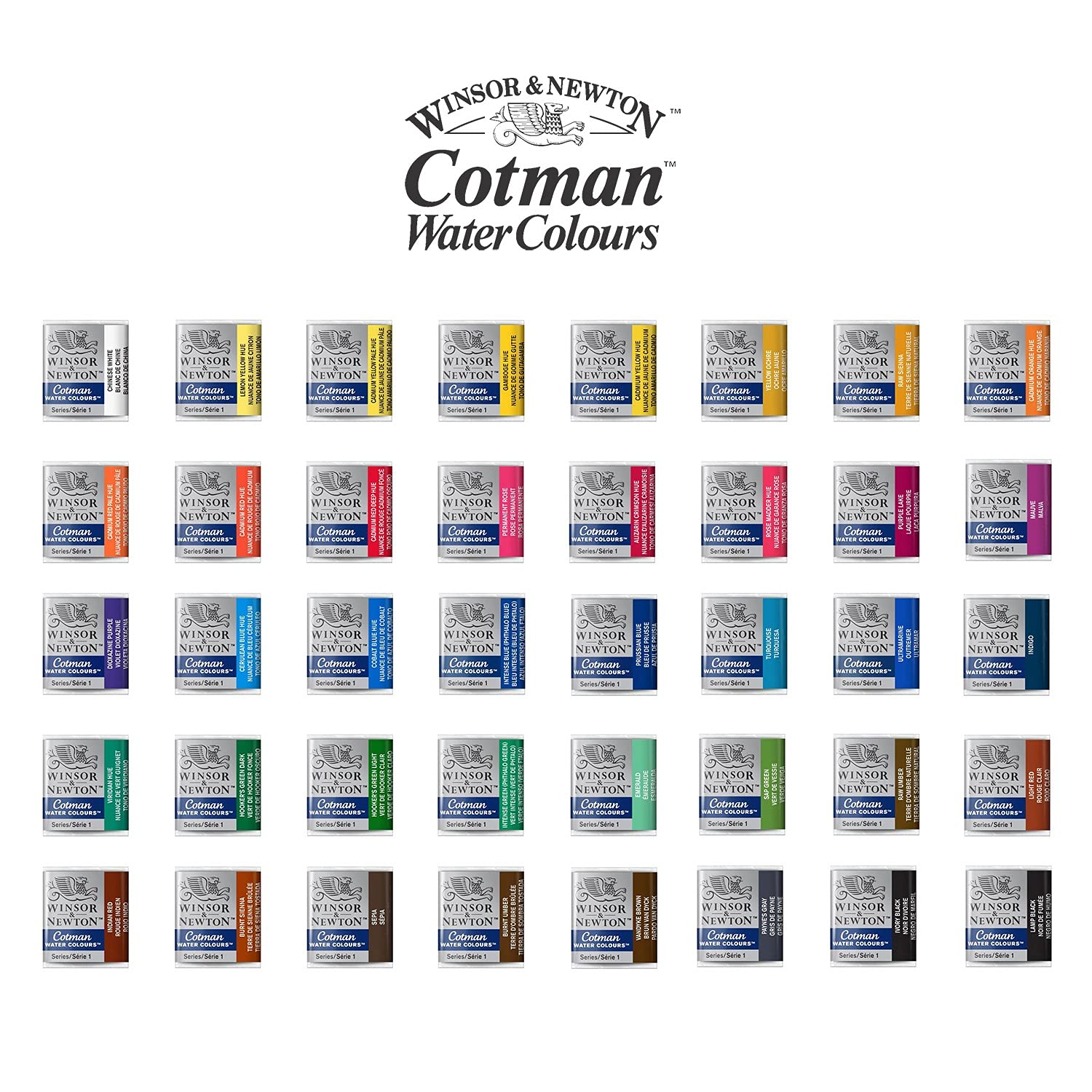 Winsor and Newton Cotman Watercolour Half Pan