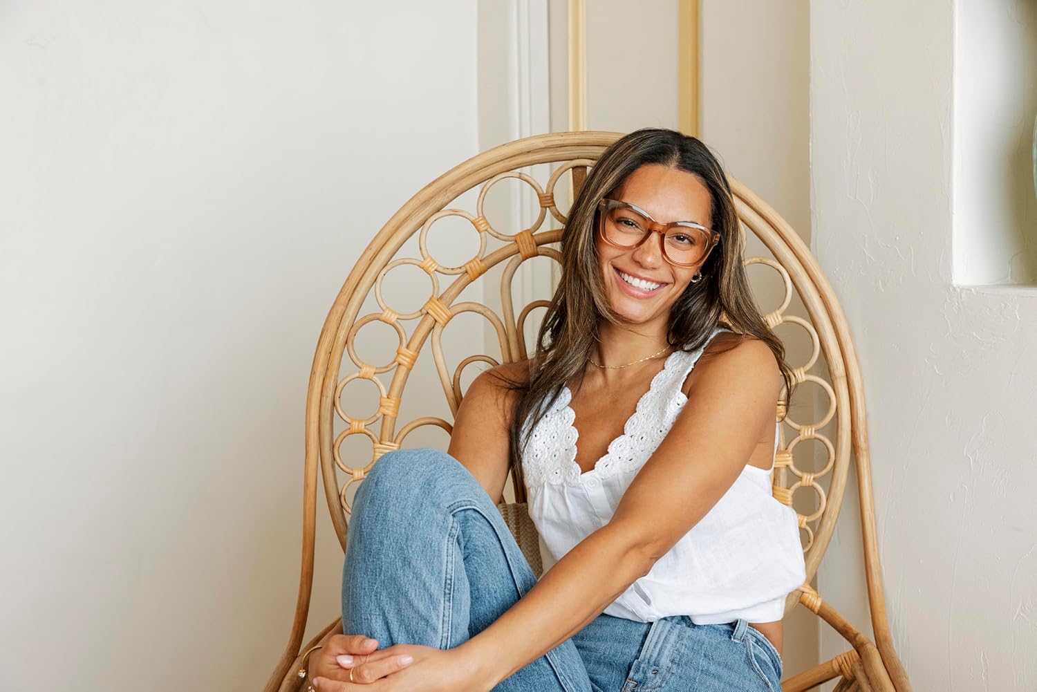 Peepers by PeeperSpecs Oprah's Favorite Center Stage Women's Oversized Blue Light Blocking Reading Glasses - Image 5