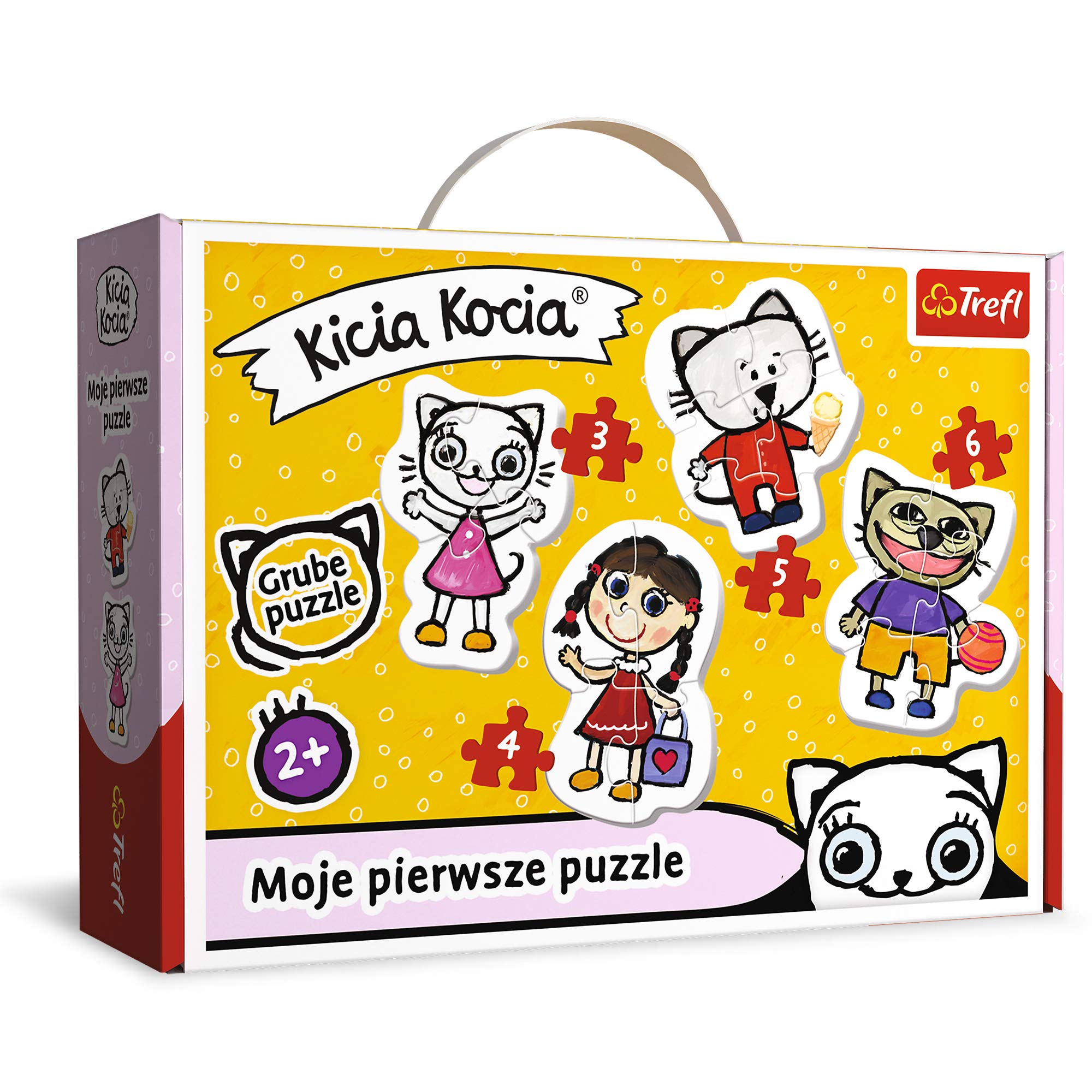 Trefl, Puzzle, Ramkowe, Kicia Kocia W Lesie, 15 El. - Trefl | Sklep
