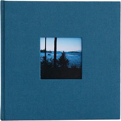 Kolo Hudson - Álbum de fotos 2up, capacidad para 200 fotos de 4 x 6, ideal para bodas y libros de bebé, lago