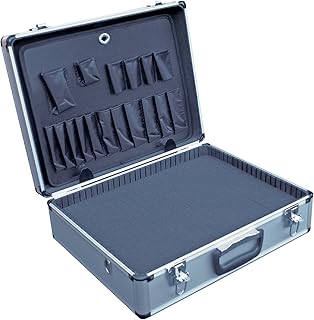 Vestil CASE-1814-FM Aluminum Tool Case - Foam Insert, 14