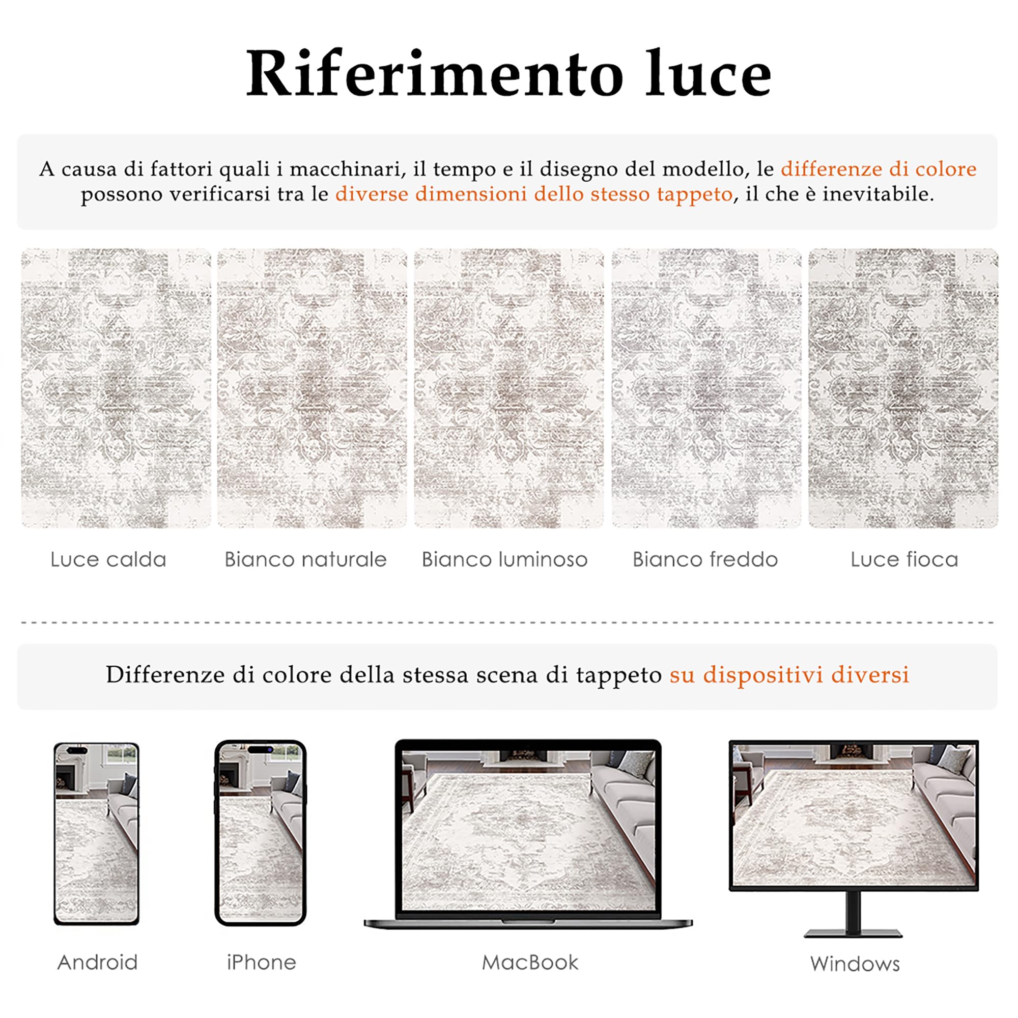 HUGEAR Vintage Tappeto Salotto Grigio Tappeti 240x300cm Soggiorno Antiscivolo Lavabile in Lavatrice Tapette Camera da Letto Sala Ufficio Bambina Bambino Pelo Corto Grande Carpet