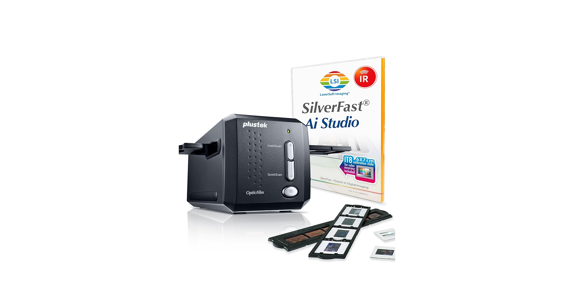Amazon.com: Plustek OpticFilm 8200i AI - 35mm Film & Slides