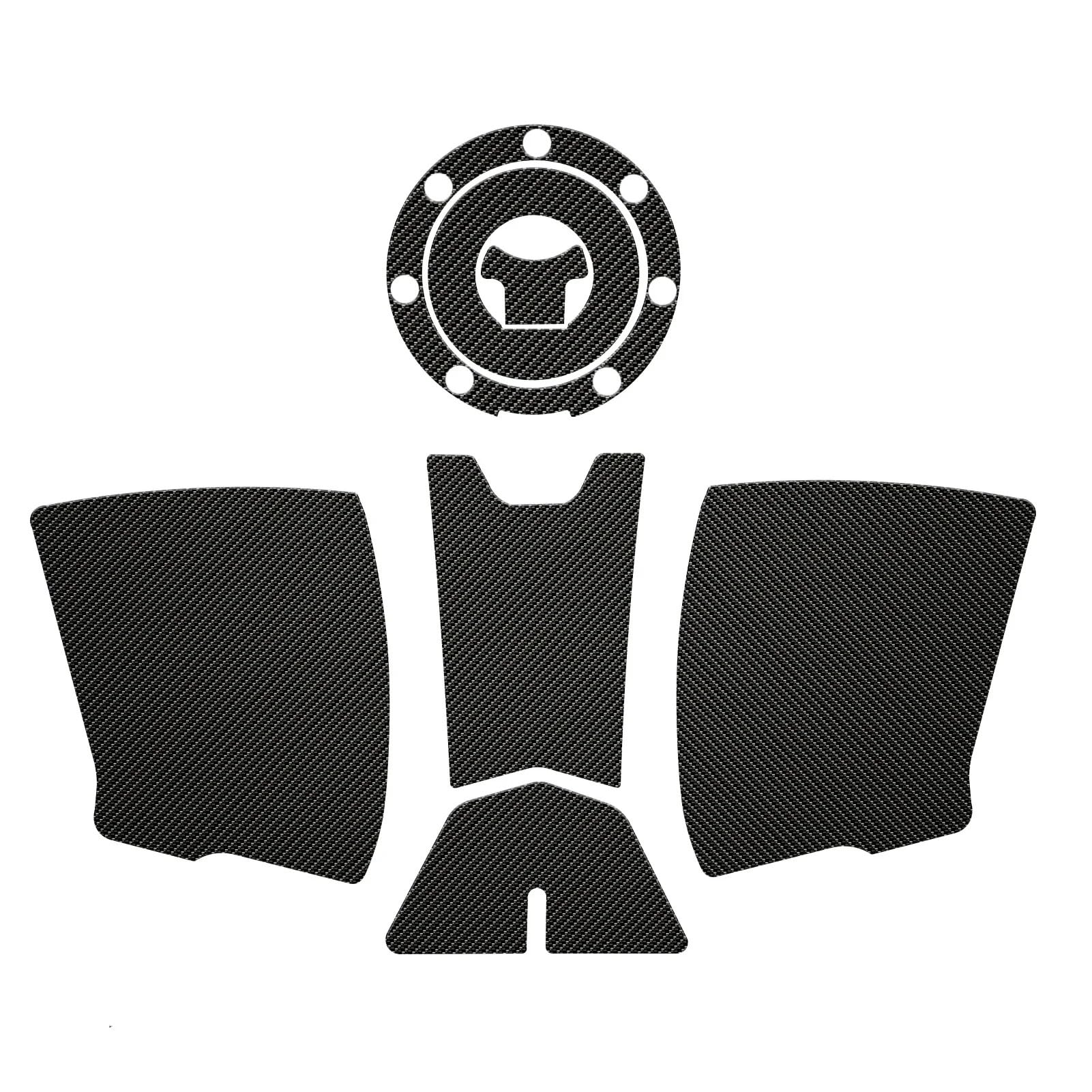 Moto réservoir carburant pad CBF190X autocollant de poignée premium