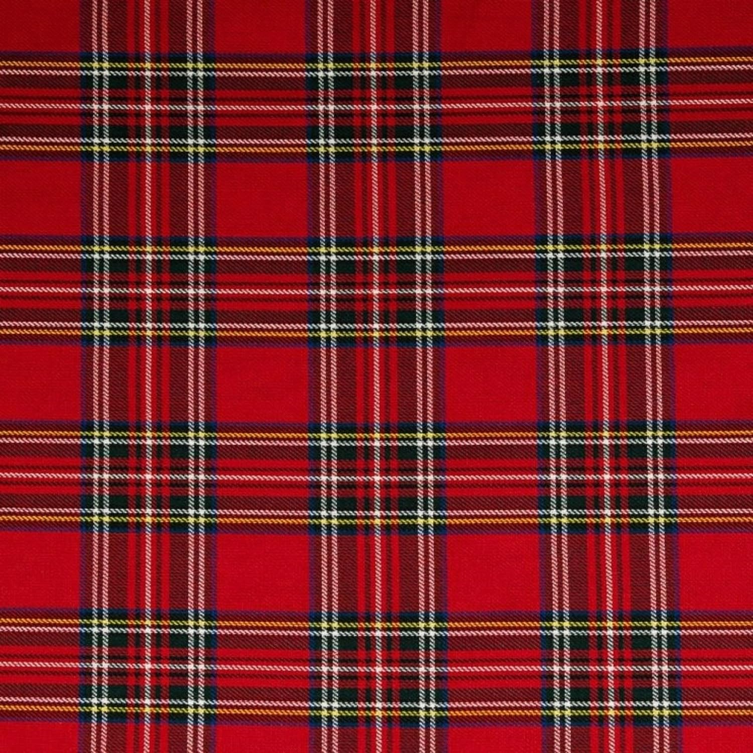 Classic Home Store Made To Order Tartan Tablecloth 52x52 Table Linen Check Cover Royal Stewart